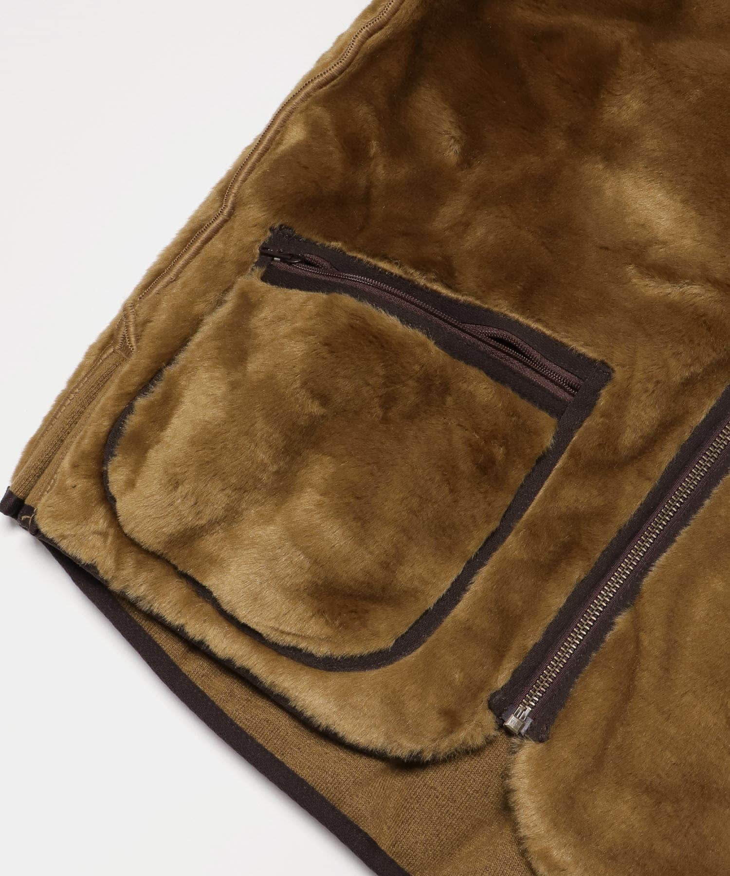 Barbour　waistcoat zip-in liner Brown 38