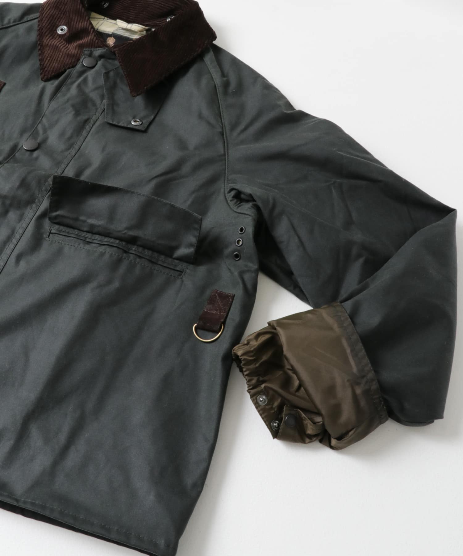 Barbour　spey jacket Sage S
