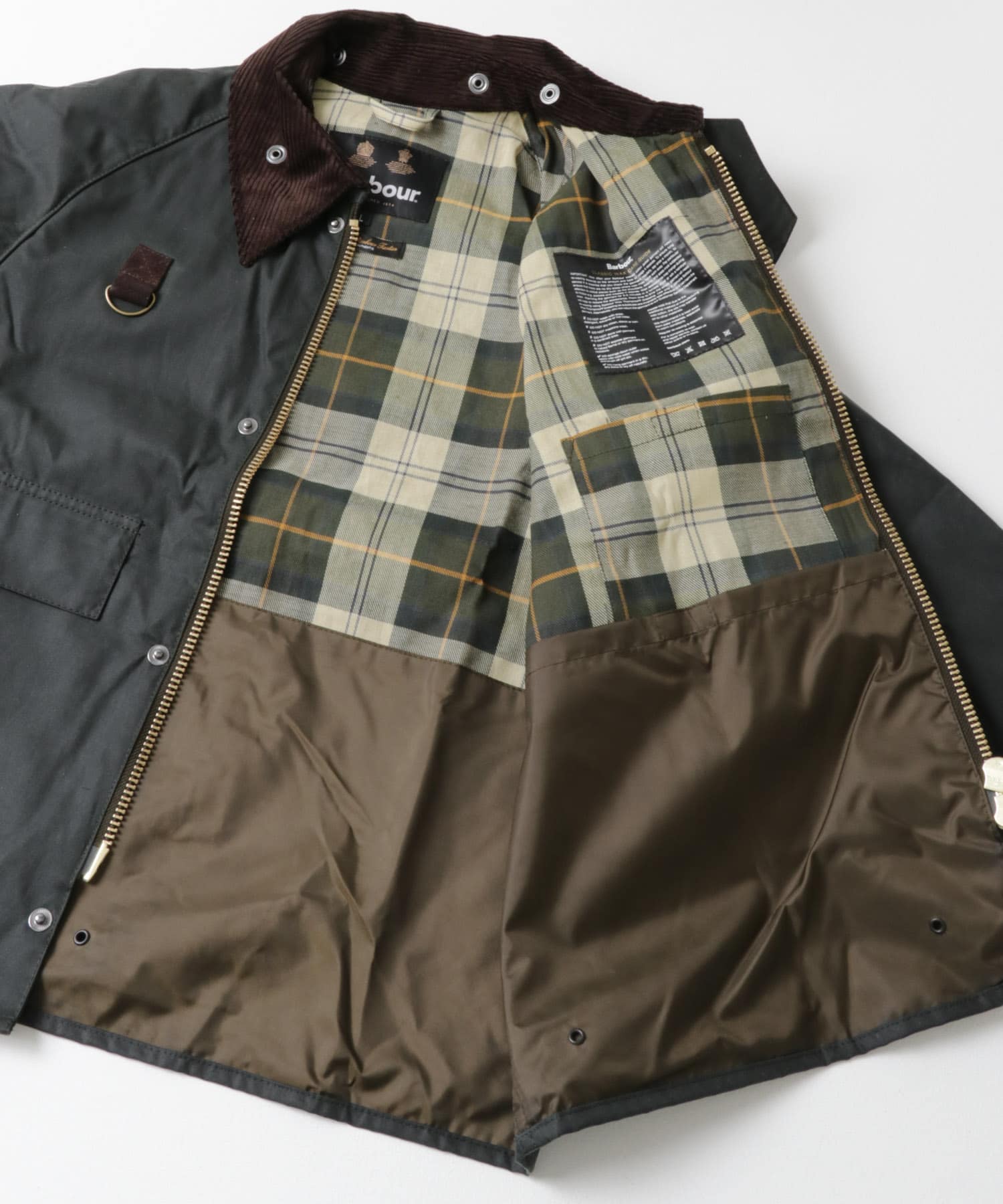 Barbour　spey jacket Sage M
