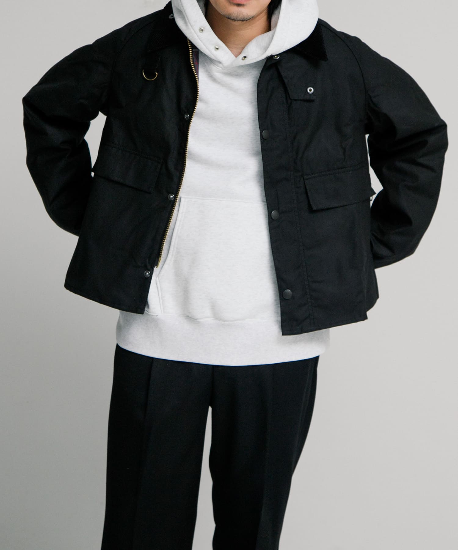 model身長：174cm 着用サイズ：L