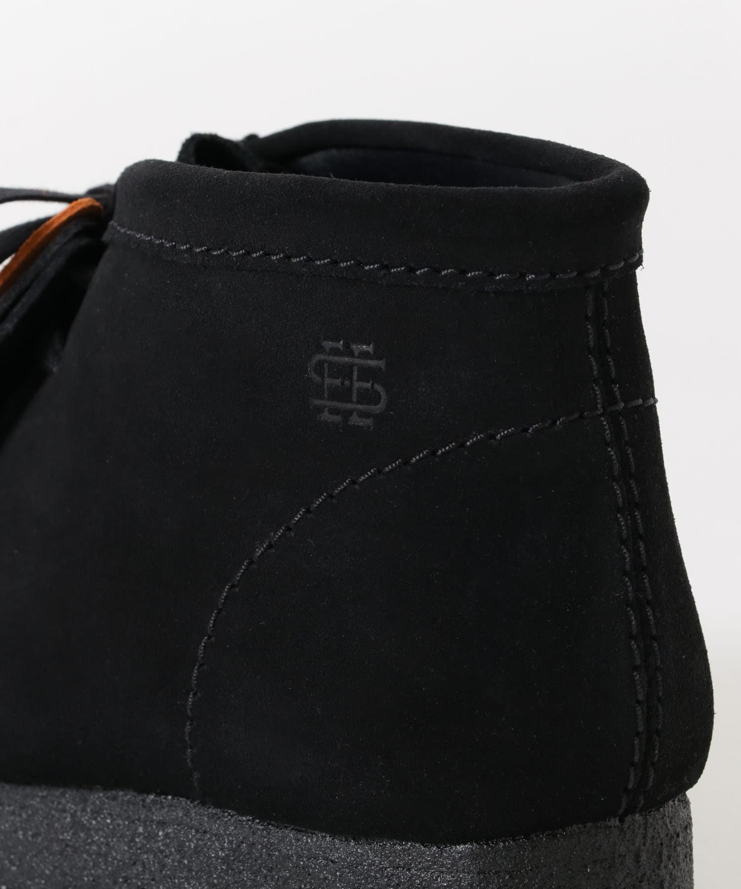 『カスタムモデル』ClarksOriginas by SeeSee　Wallabee Boots Black 7