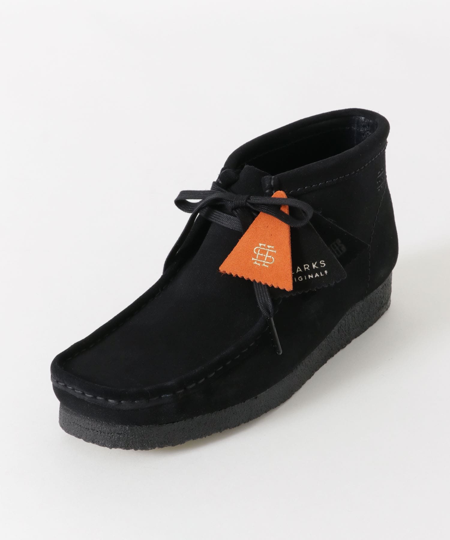 『カスタムモデル』ClarksOriginas by SeeSee　Wallabee Boots Black 7