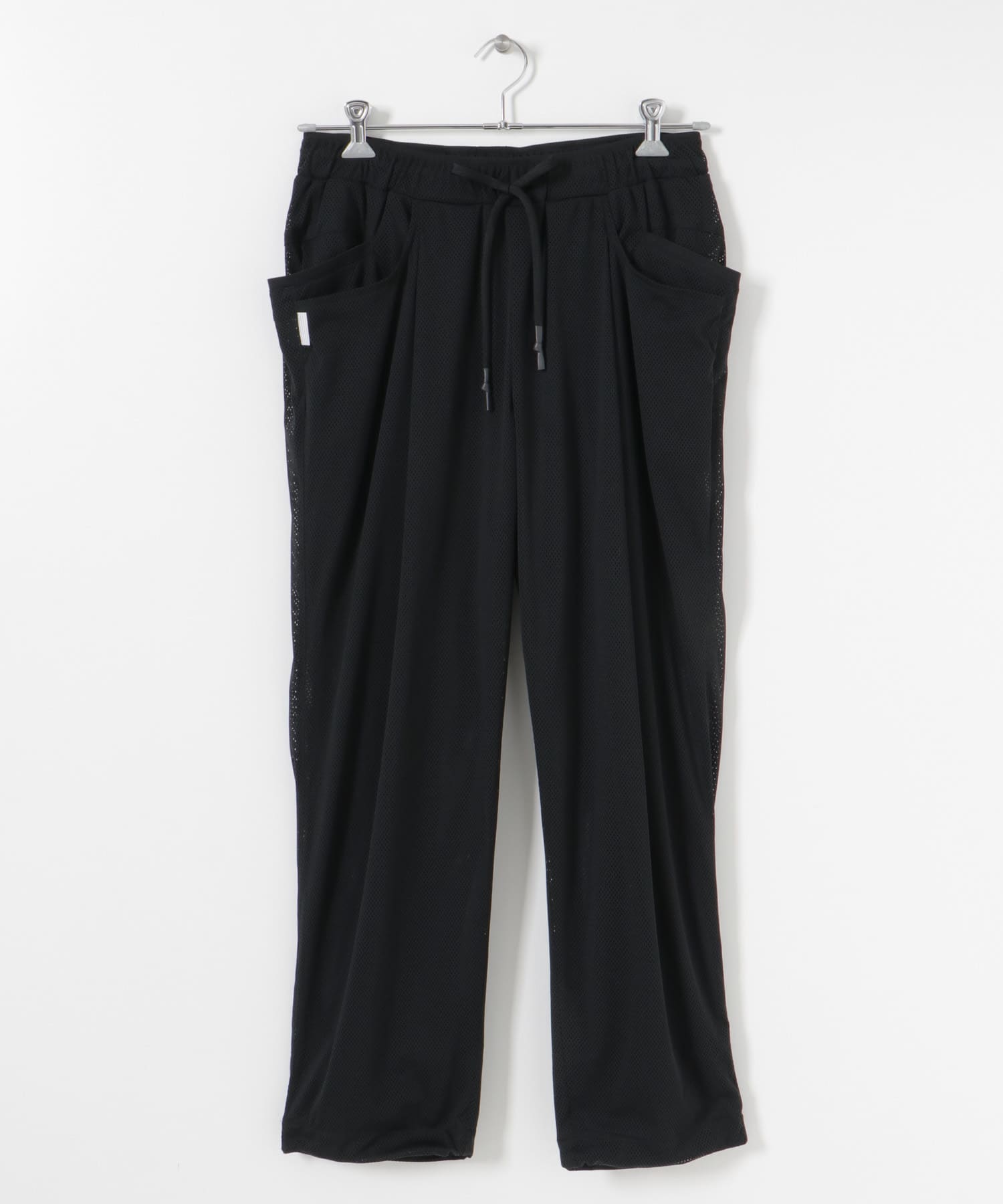 SFC　WIDE TAPERED EASY PANTS BLACK M