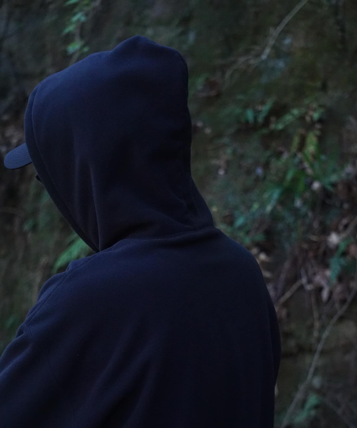 WILDTHINGS×LAKE SEEKERS　POLARTEC DRAWSTRING HOOD Black M
