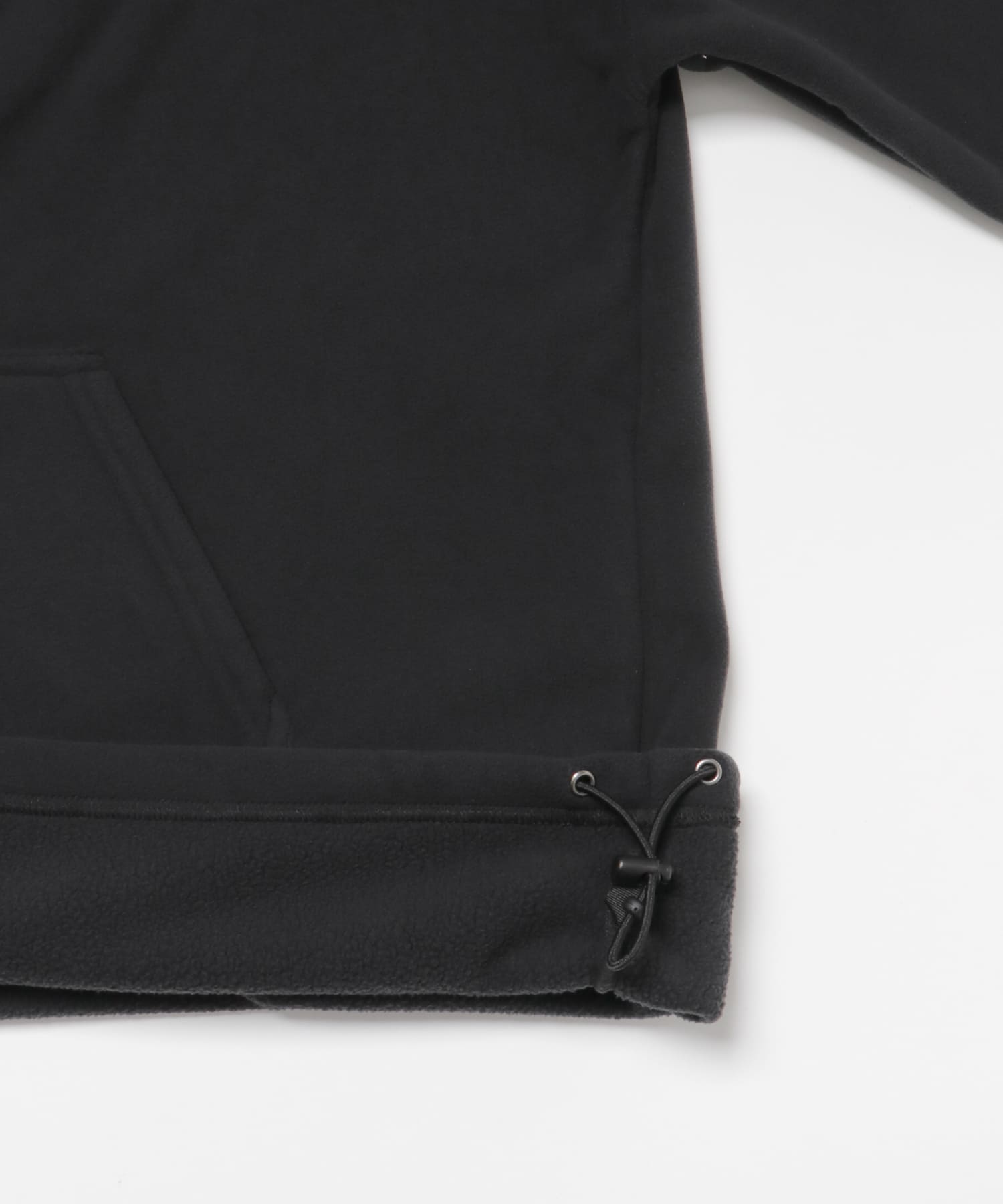 WILDTHINGS×LAKE SEEKERS　POLARTEC DRAWSTRING HOOD Black M