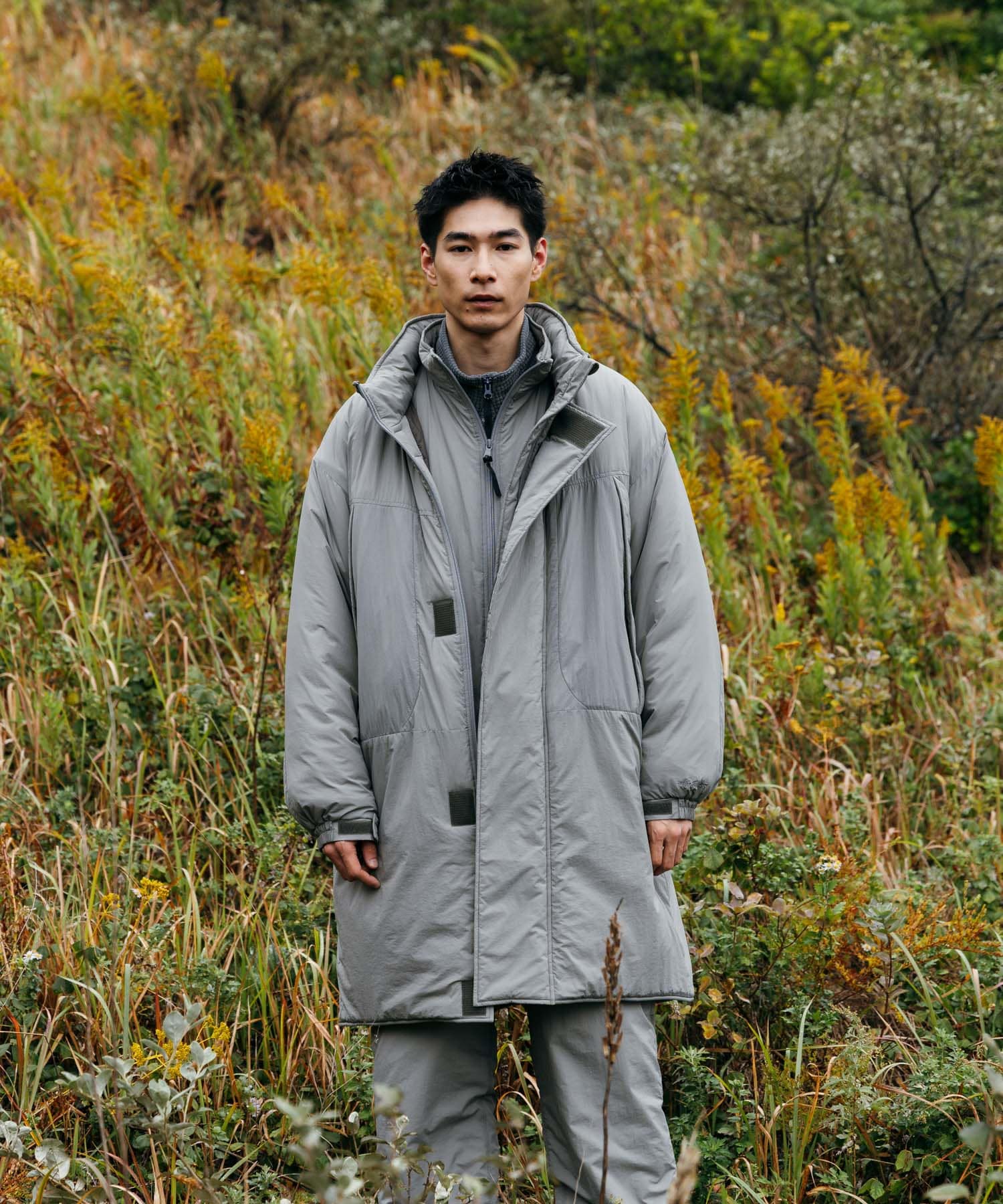 model身長：180cm 着用サイズ：L