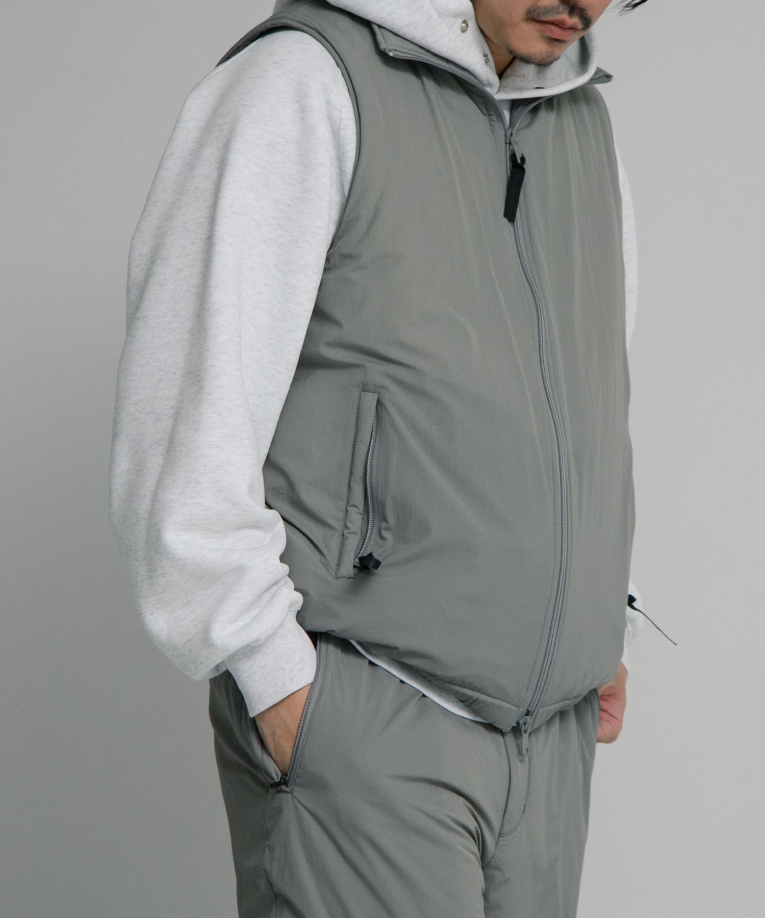 model身長：174cm 着用サイズ：L