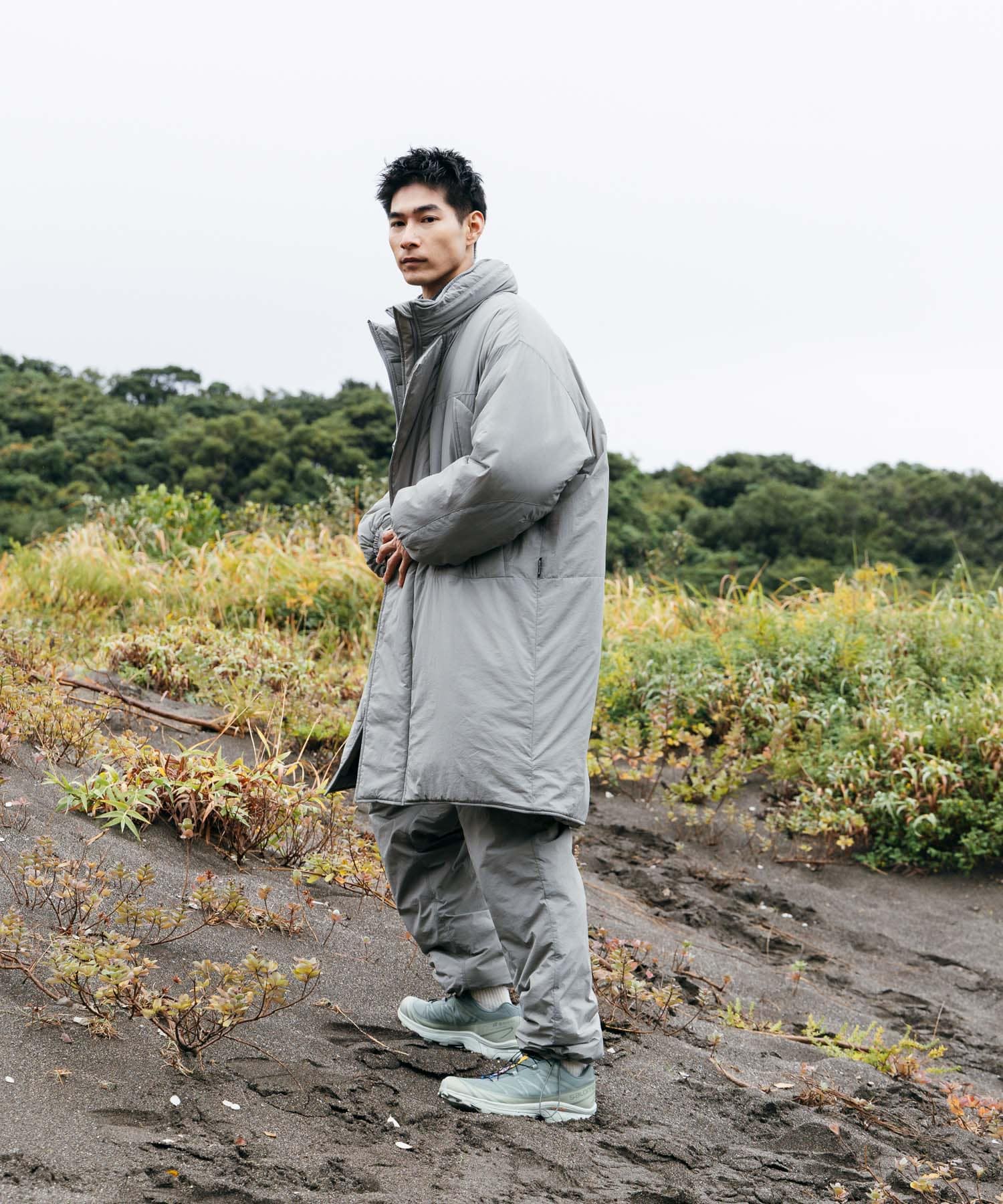 model身長：180cm 着用サイズ：L