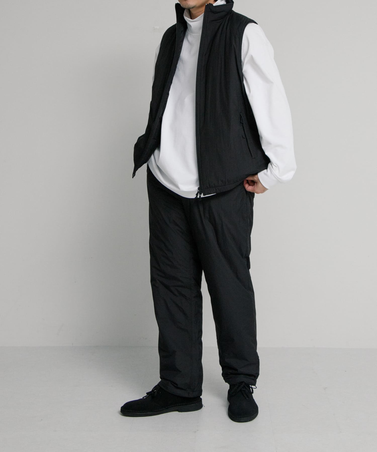 model身長：174cm 着用サイズ：L