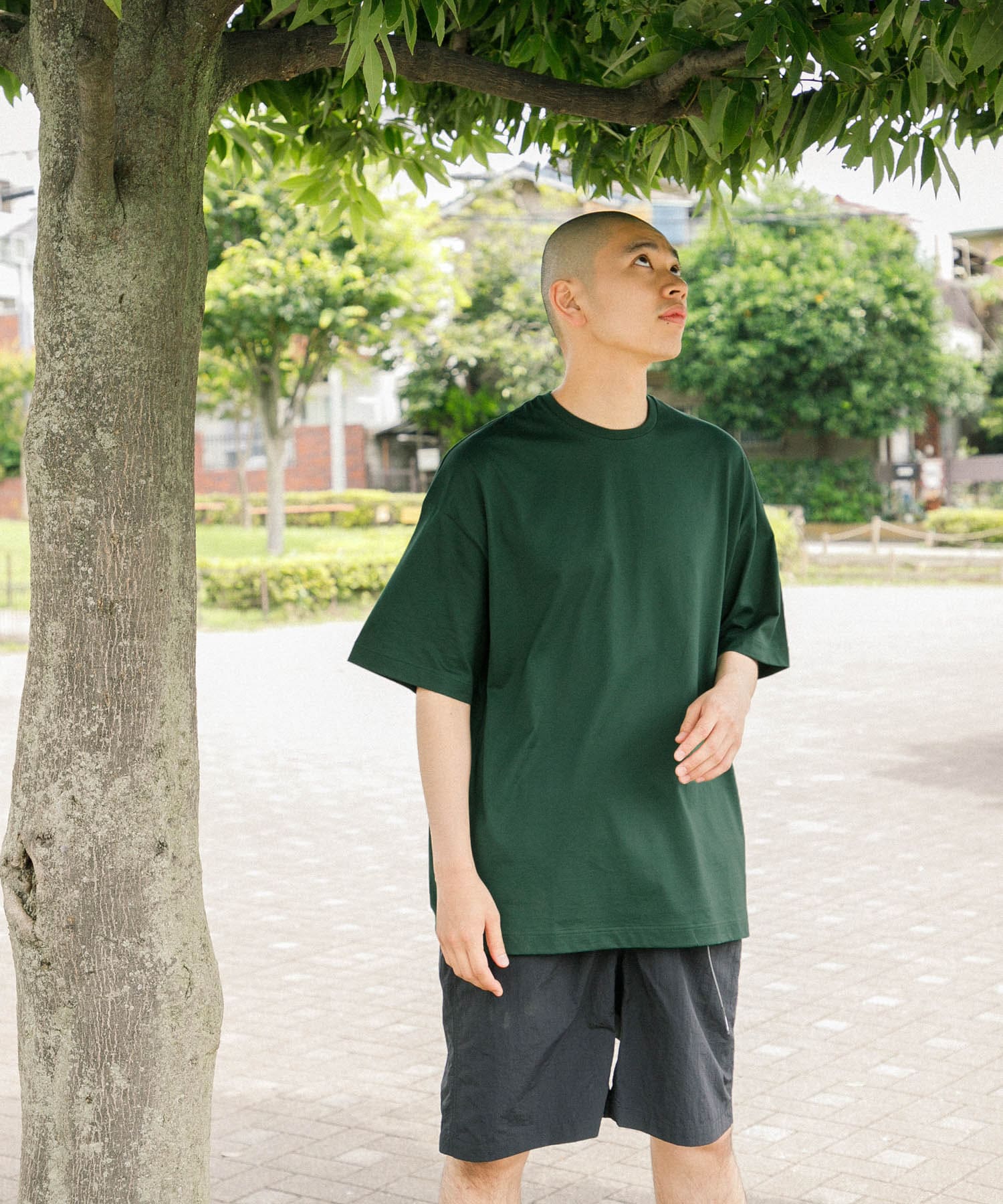 model身長：177cm 着用サイズ：48