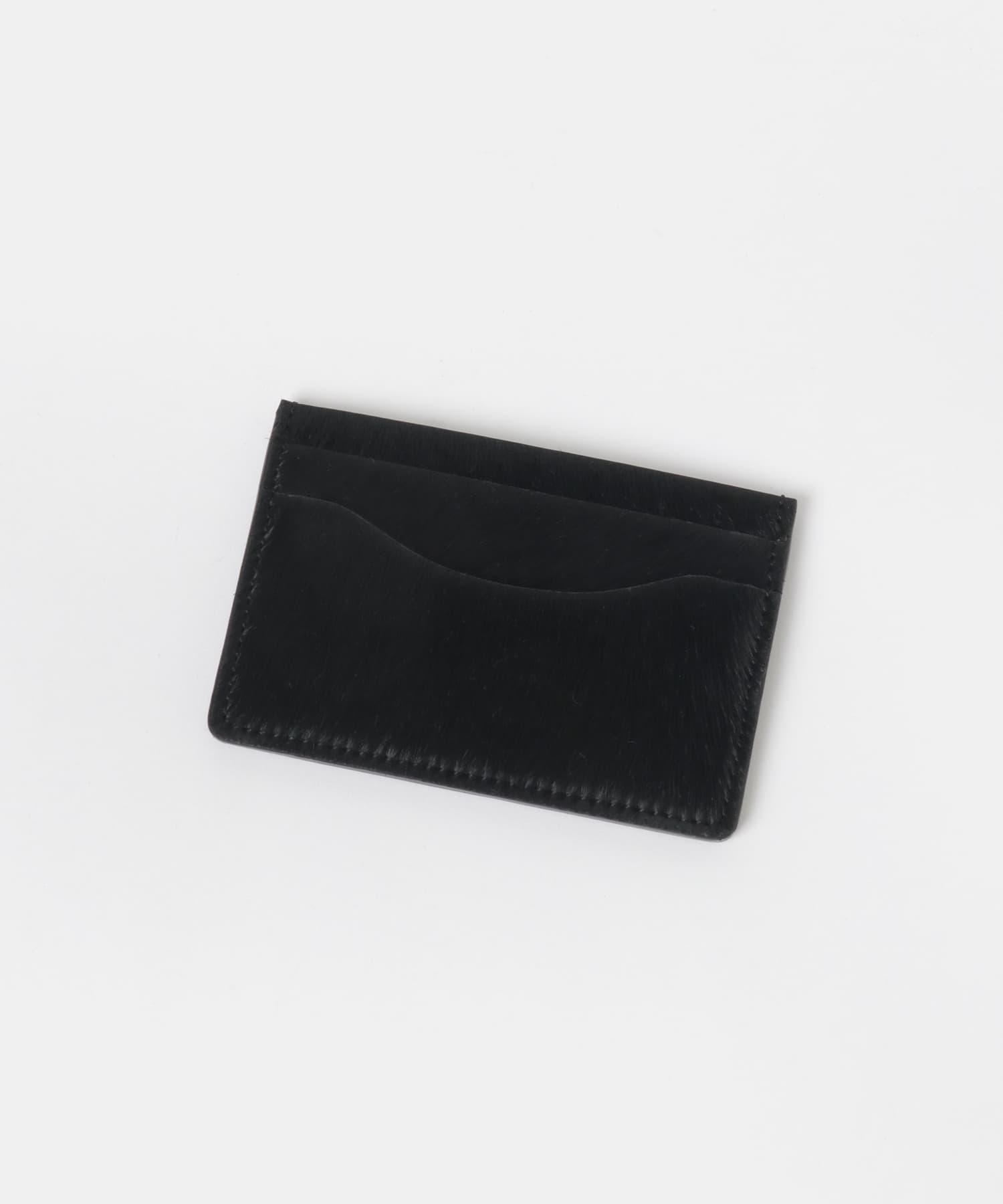 Hender Scheme　hairy cardholder black FREE