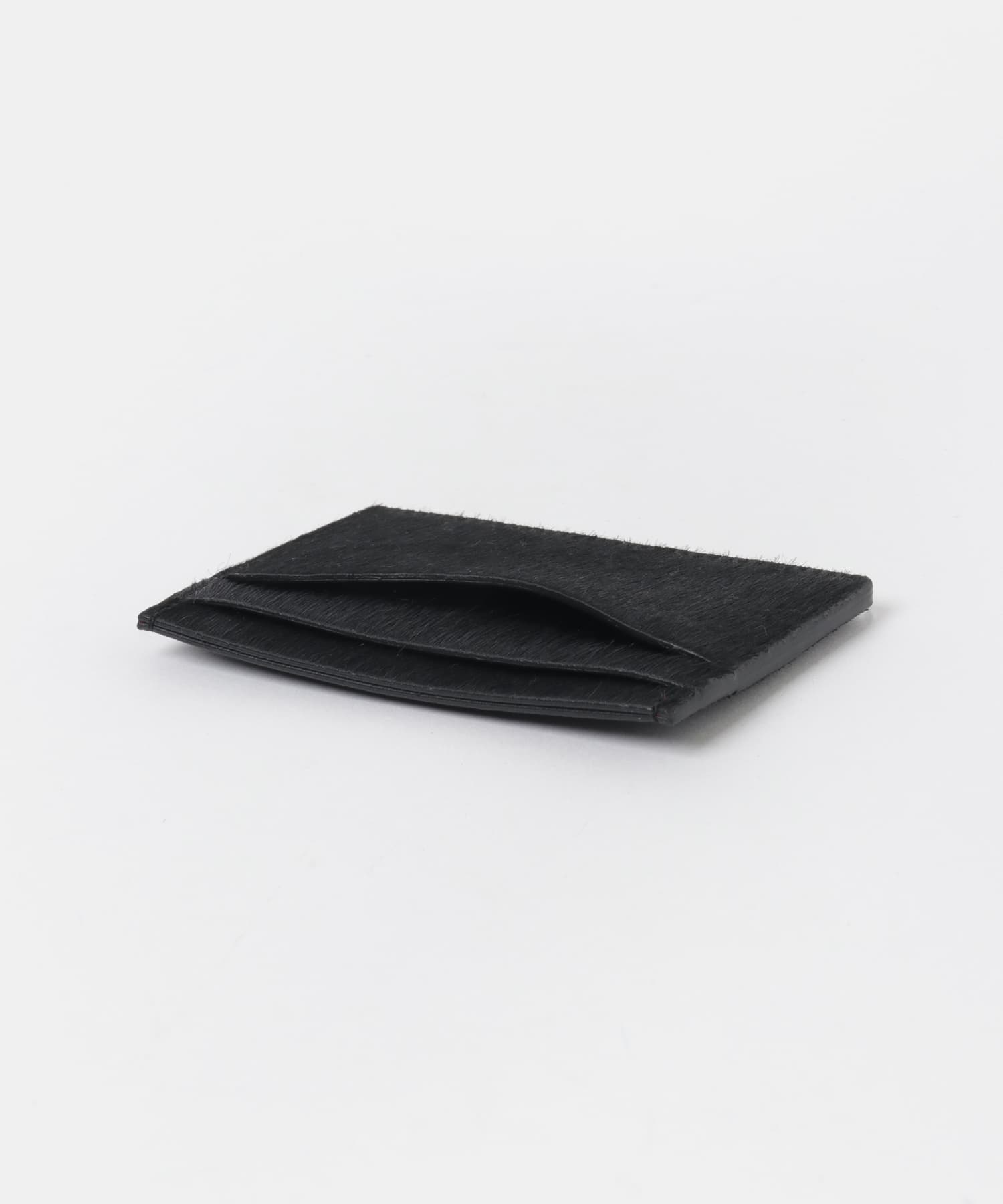 Hender Scheme　hairy cardholder black FREE