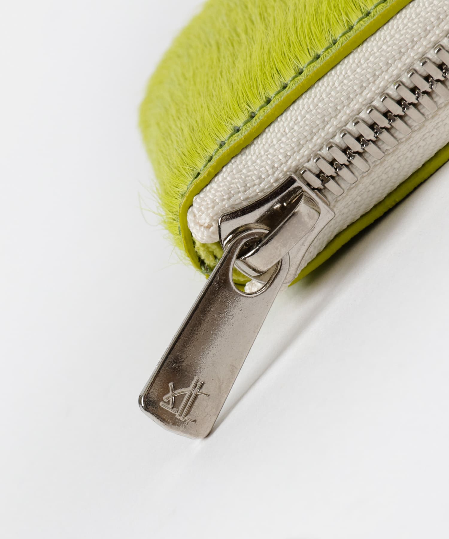 Hender Scheme　hairy L multi pen case lime green FREE