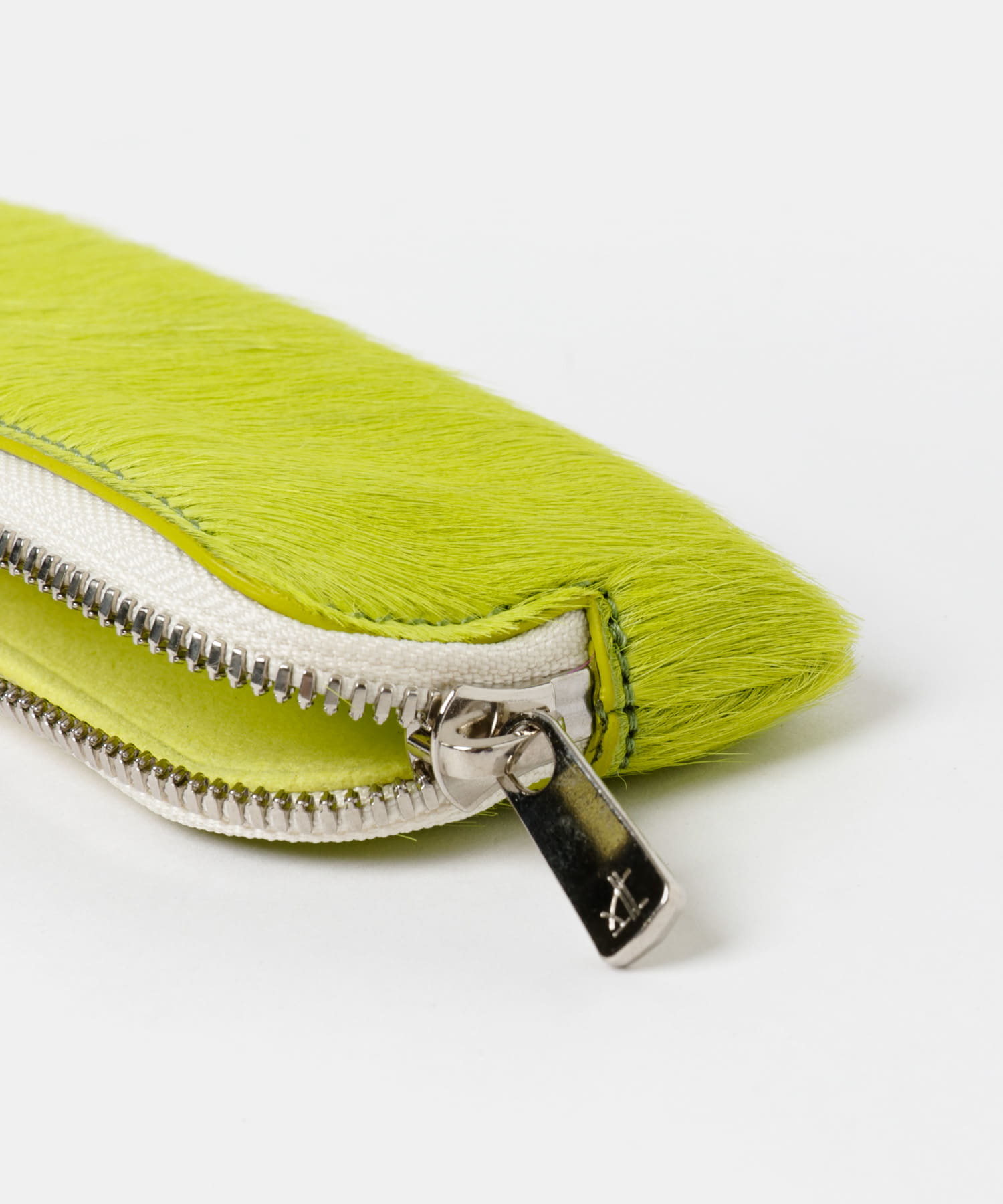 Hender Scheme　hairy L multi pen case lime green FREE