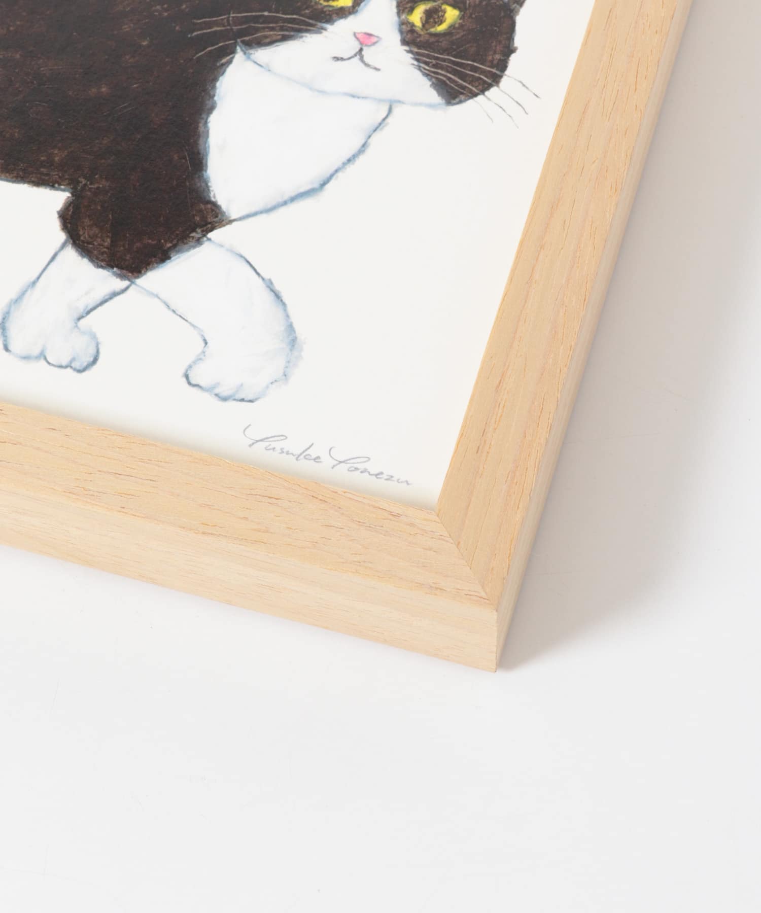 『WEB限定』a good view　ハチワレ 20×20 ナチュラル -