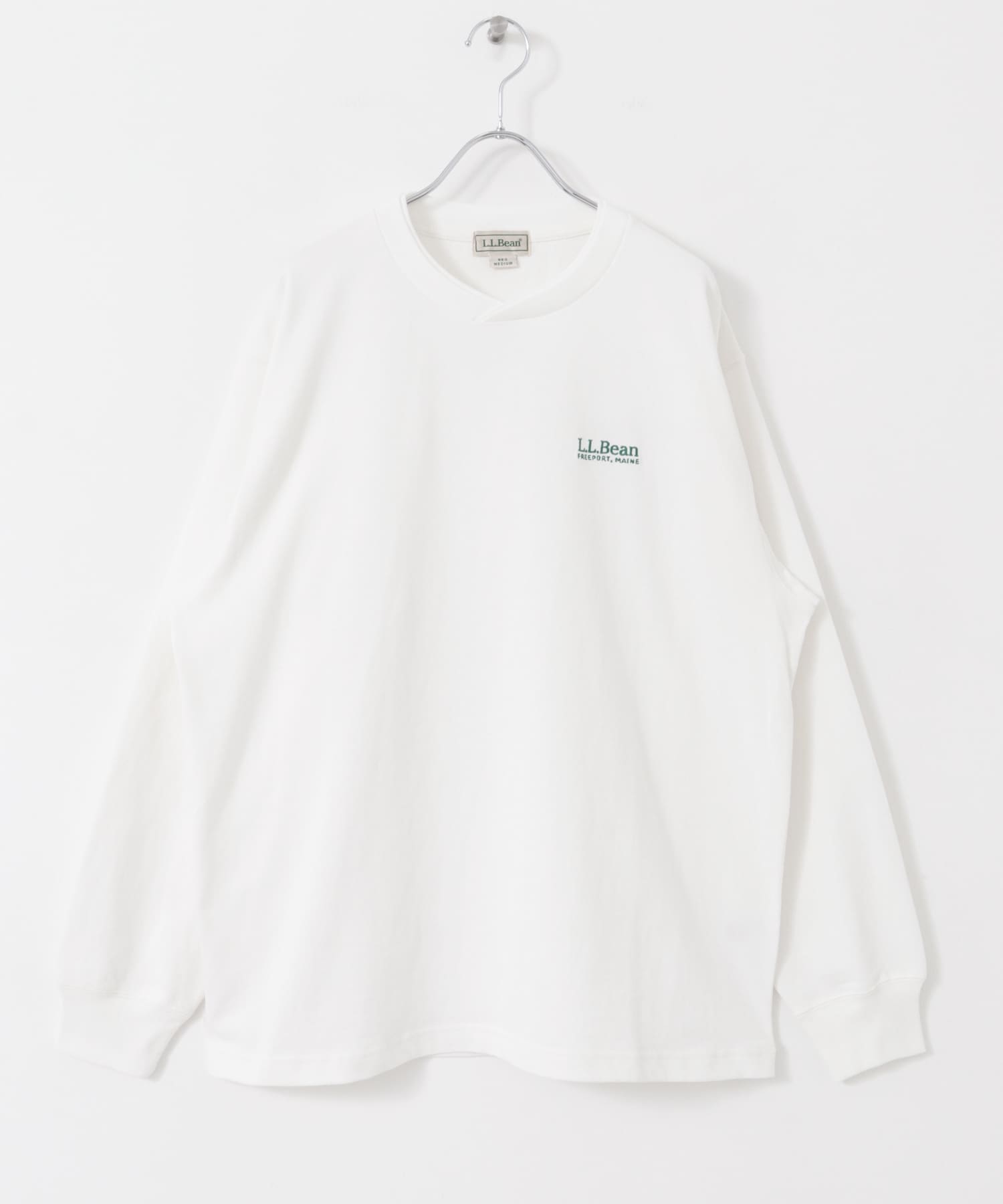 L.L.Bean JAPAN EDITION　UNION LONG SLEEVE T-SHIRTS WHITE M