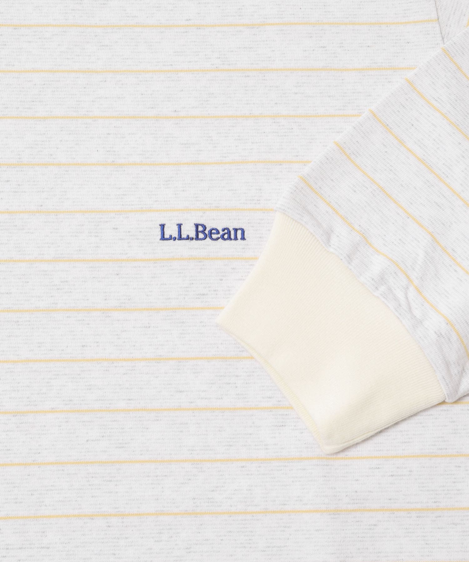 L.L.Bean JAPAN EDITION　UNION LONG SLEEVE STRIPE T-SHIRTS BIRCH/YLW M