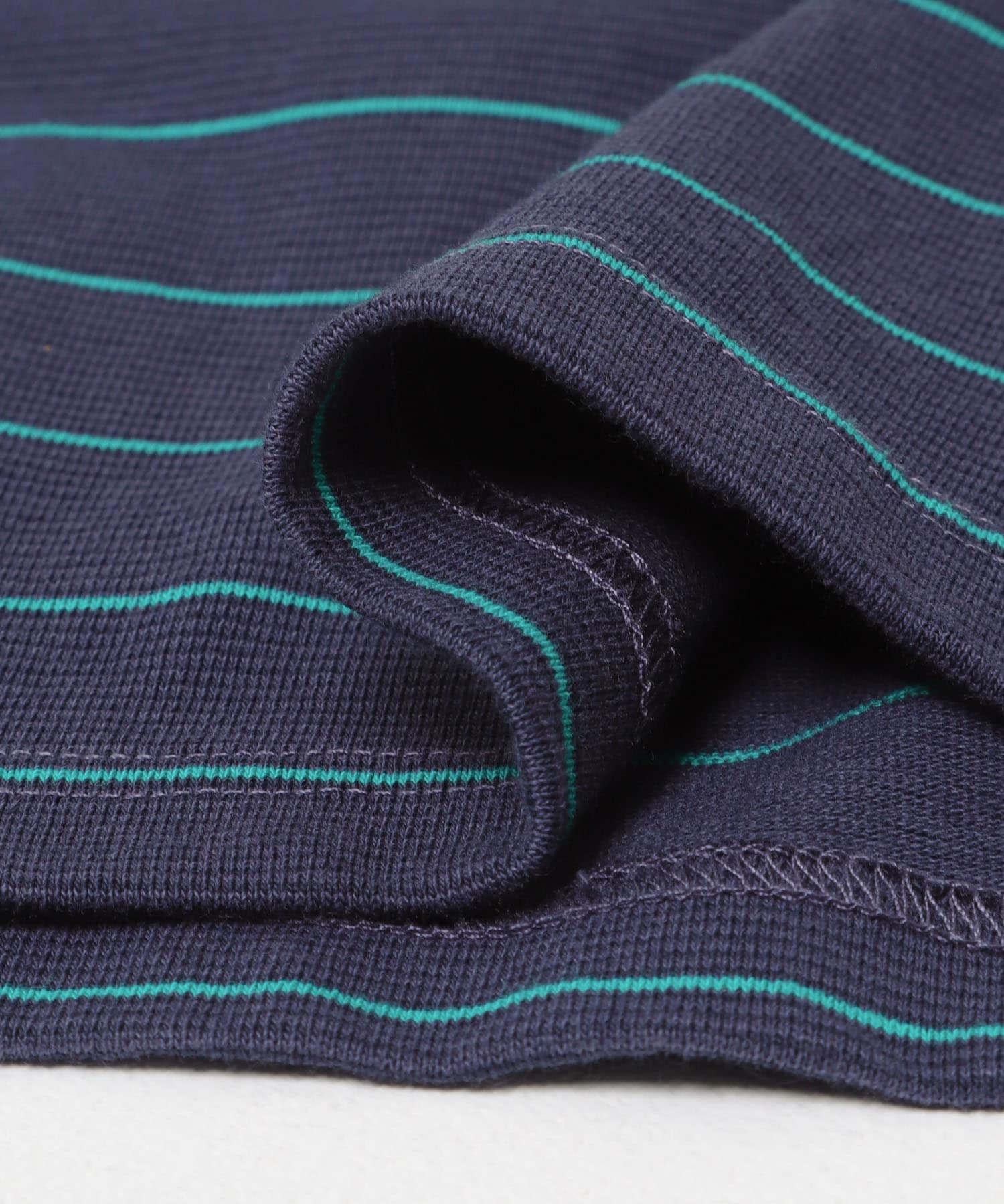 L.L.Bean JAPAN EDITION　UNION LONG SLEEVE STRIPE T-SHIRTS NAVY/TEAL M