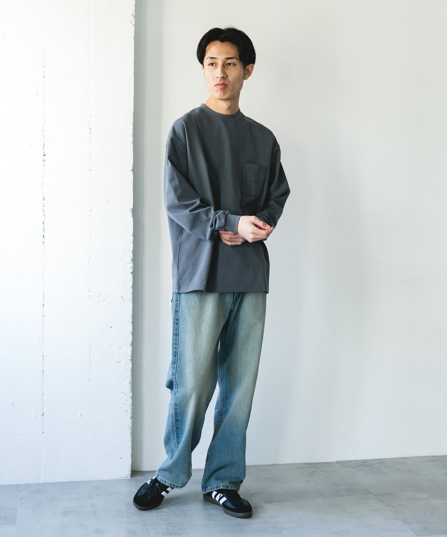 身長：180cm サイズ：L