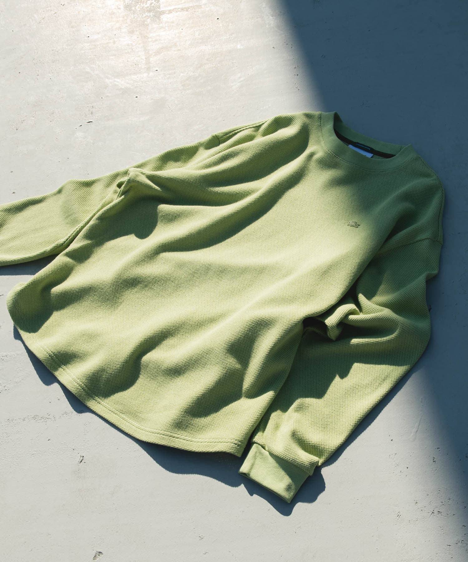 『別注』LACOSTE×DOORS　THICK PIQUE ROUND LONG-SLEEVE BIRCH 3
