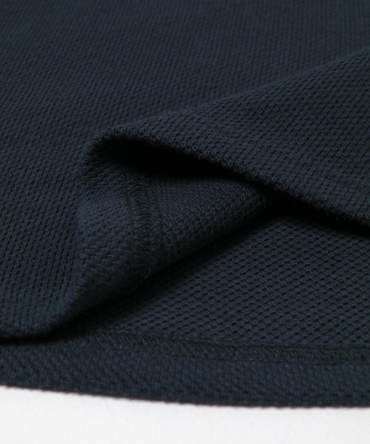 『別注』LACOSTE×DOORS　THICK PIQUE ROUND LONG-SLEEVE BLACK BIRD 3