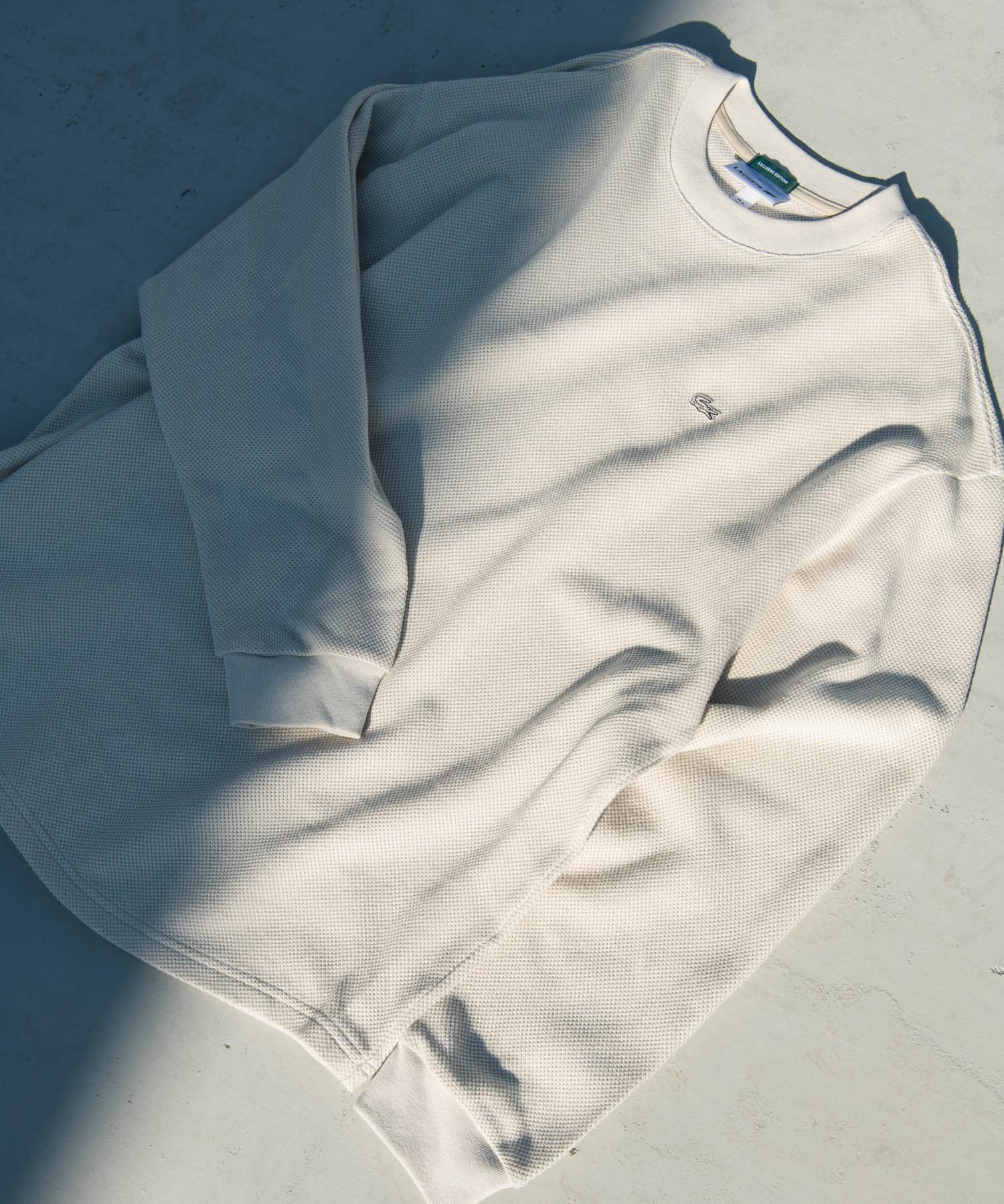 『別注』LACOSTE×DOORS　THICK PIQUE ROUND LONG-SLEEVE HAMMAM 3