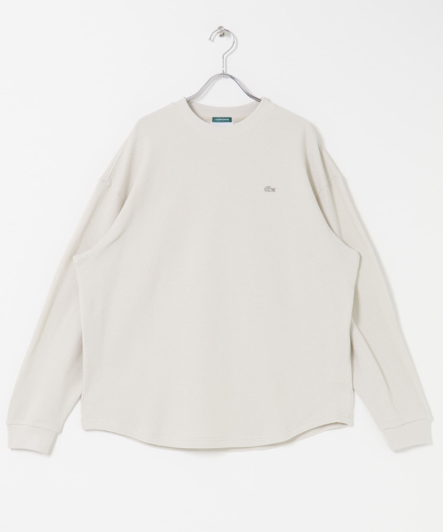 『別注』LACOSTE×DOORS　THICK PIQUE ROUND LONG-SLEEVE HAMMAM 3