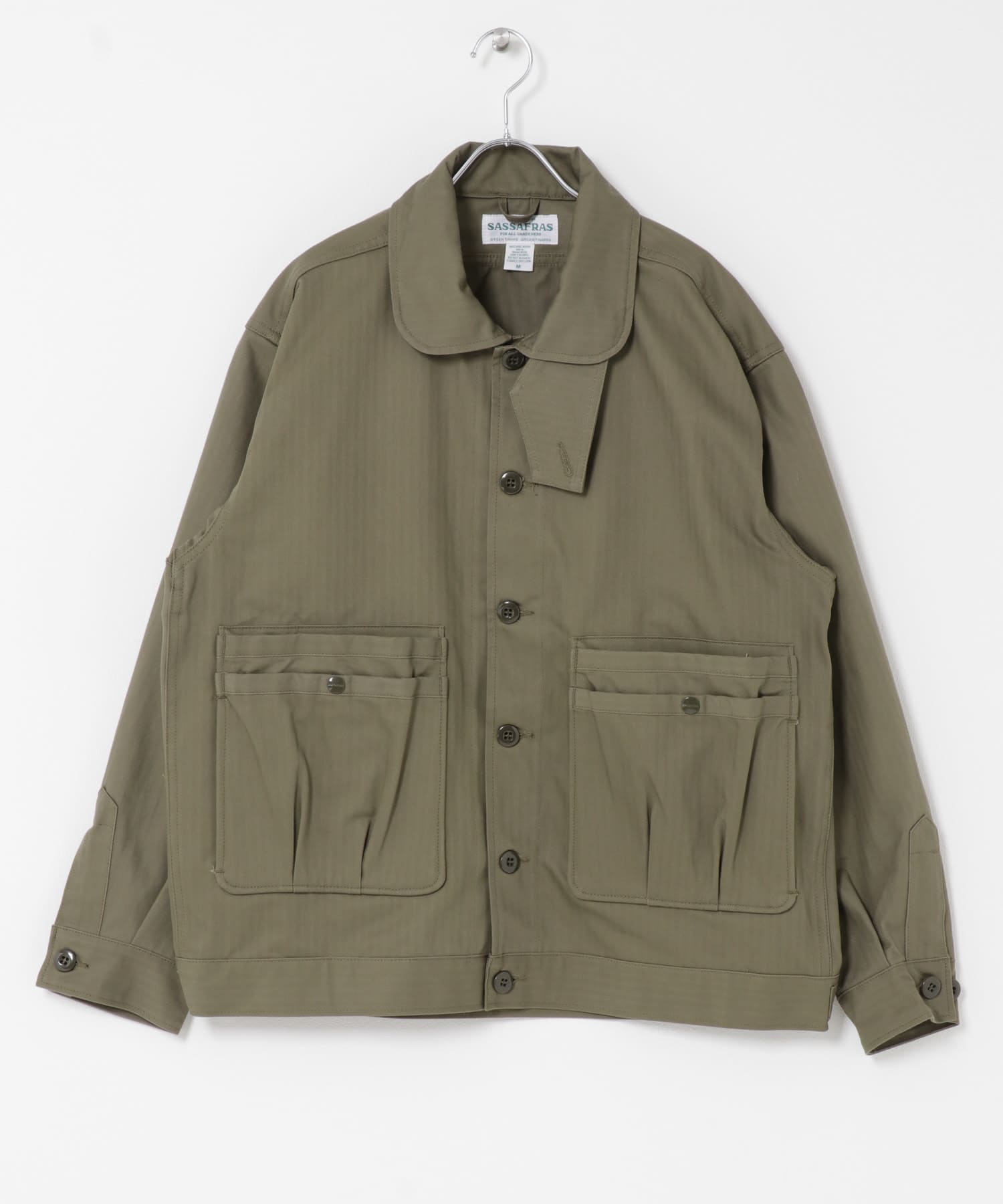別注』SASSAFRAS×DOORS GARDENER R JACKET(S INDIGO): アウター｜URBAN