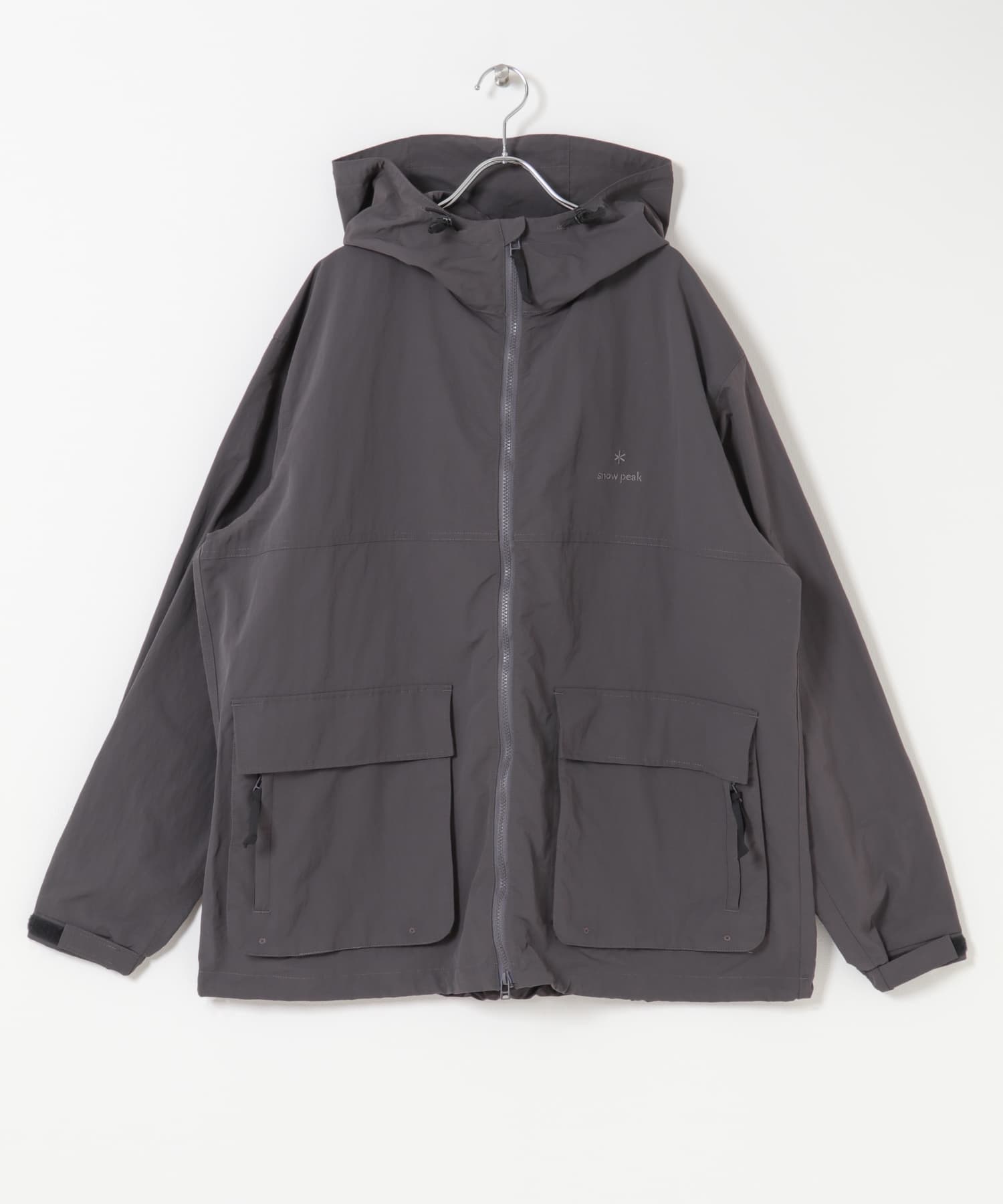 別注』Snow Peak Apparel×DOORS NYLON WASHER PARKA(M GREIGE