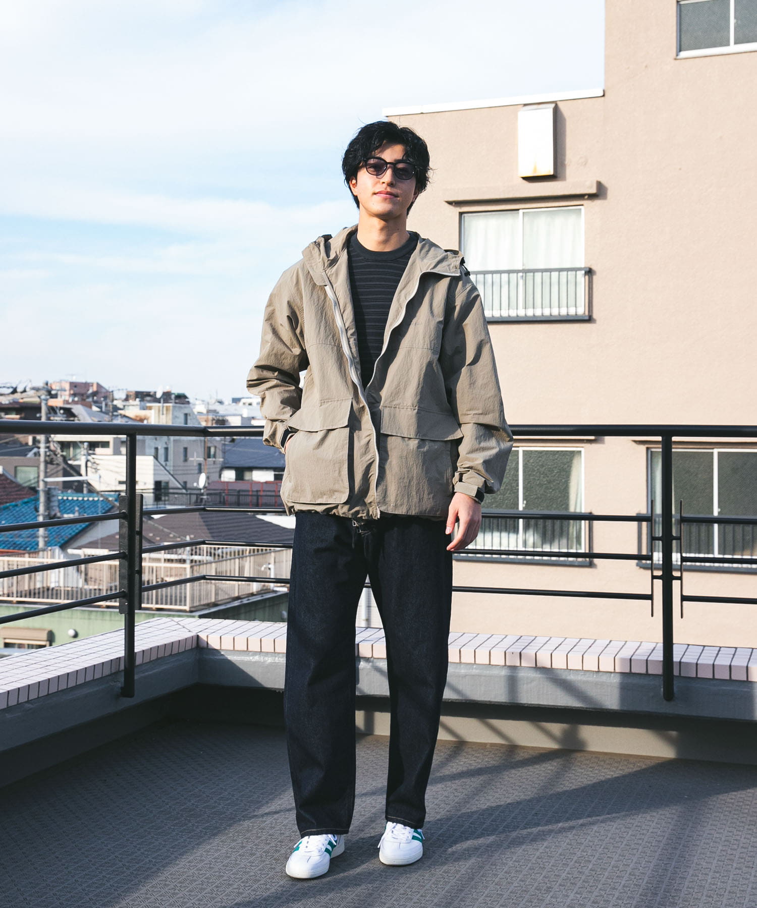 身長：183cm サイズ：L