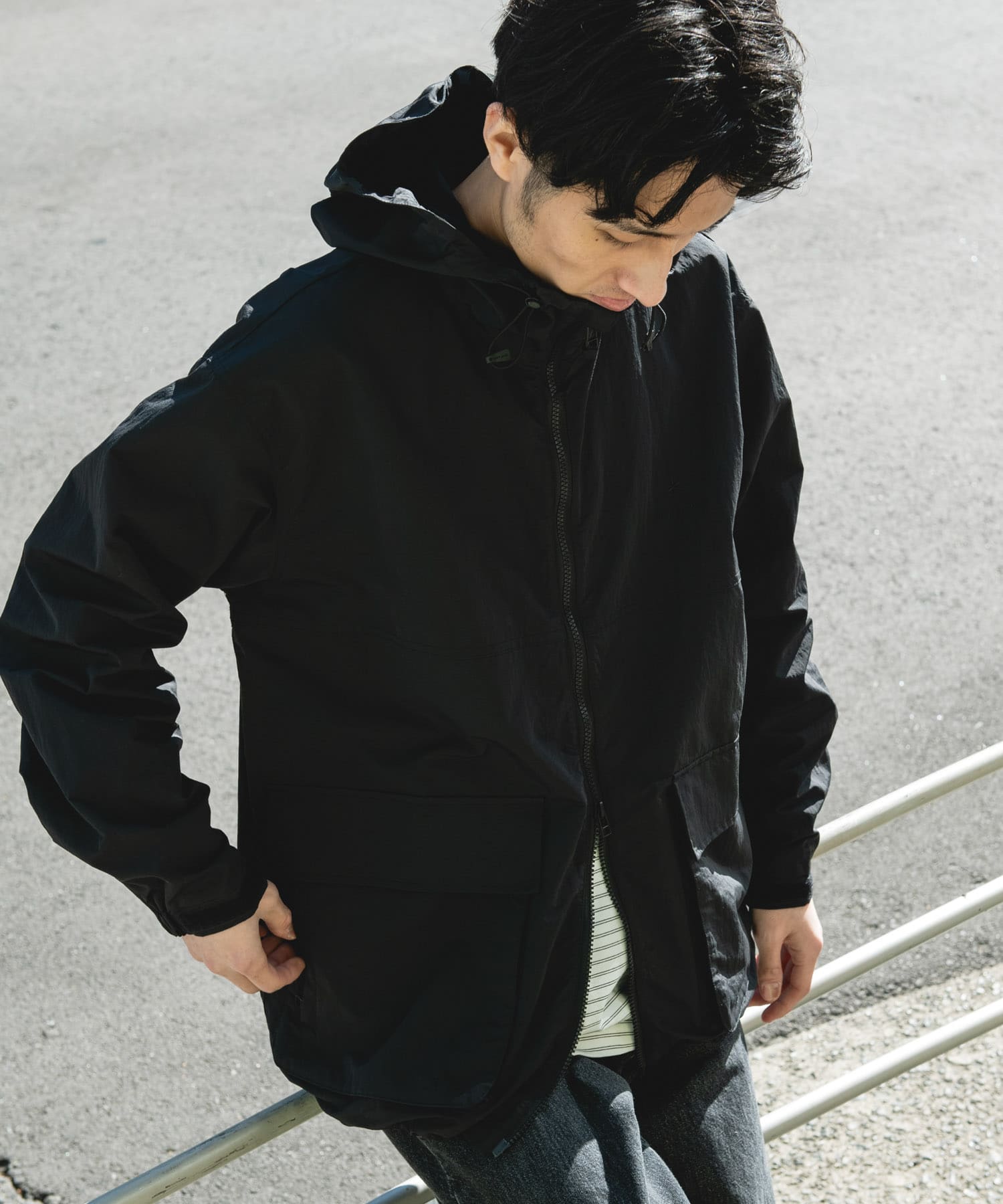 身長：180cm サイズ：L