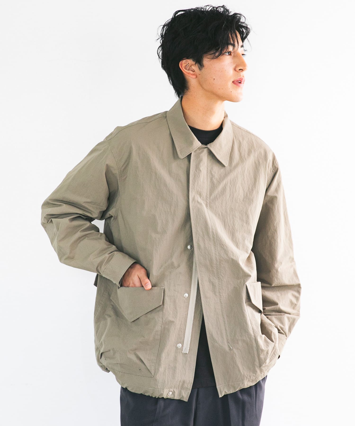 『別注』Snow Peak Apparel×DOORS　NYLON WASHER JACKET