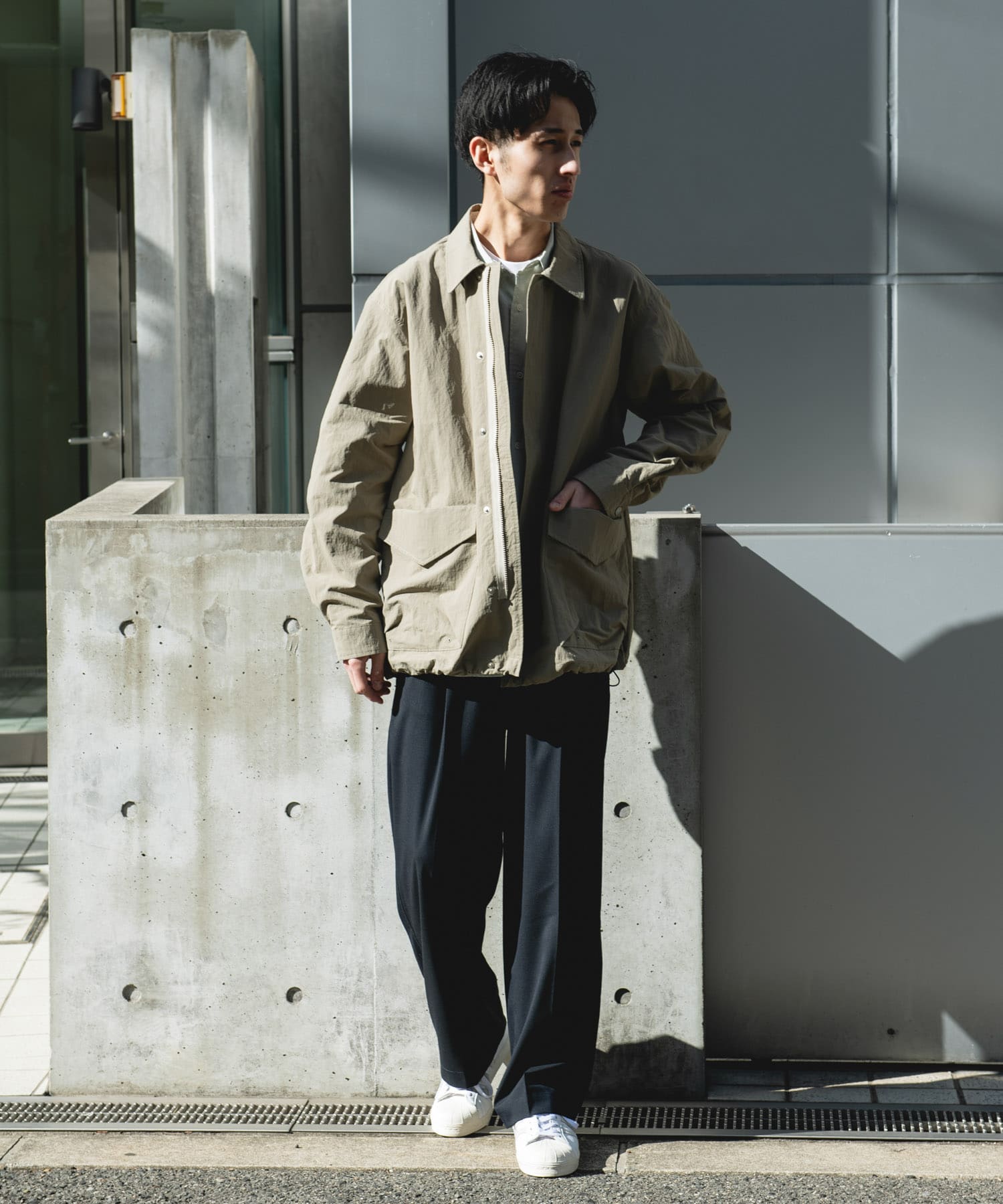 身長：180cm サイズ：L