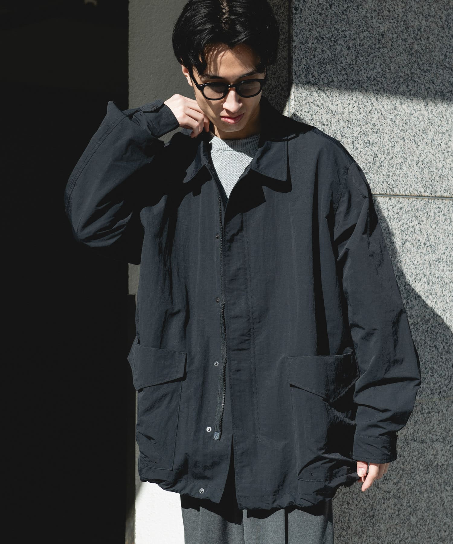 『別注』Snow Peak Apparel×DOORS　NYLON WASHER JACKET