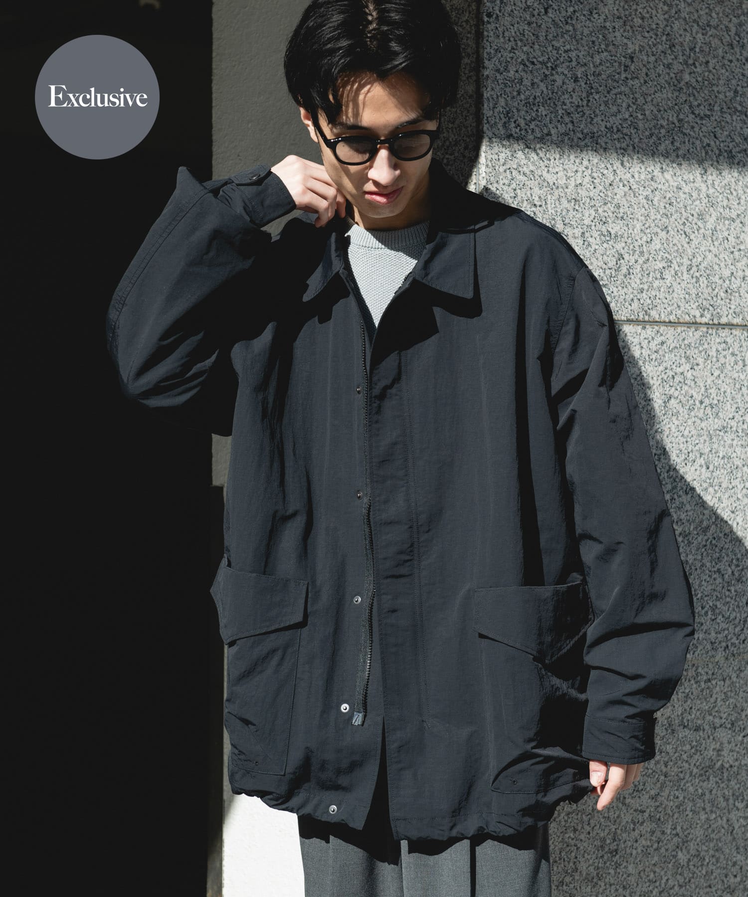 『別注』Snow Peak Apparel×DOORS　NYLON WASHER JACKET