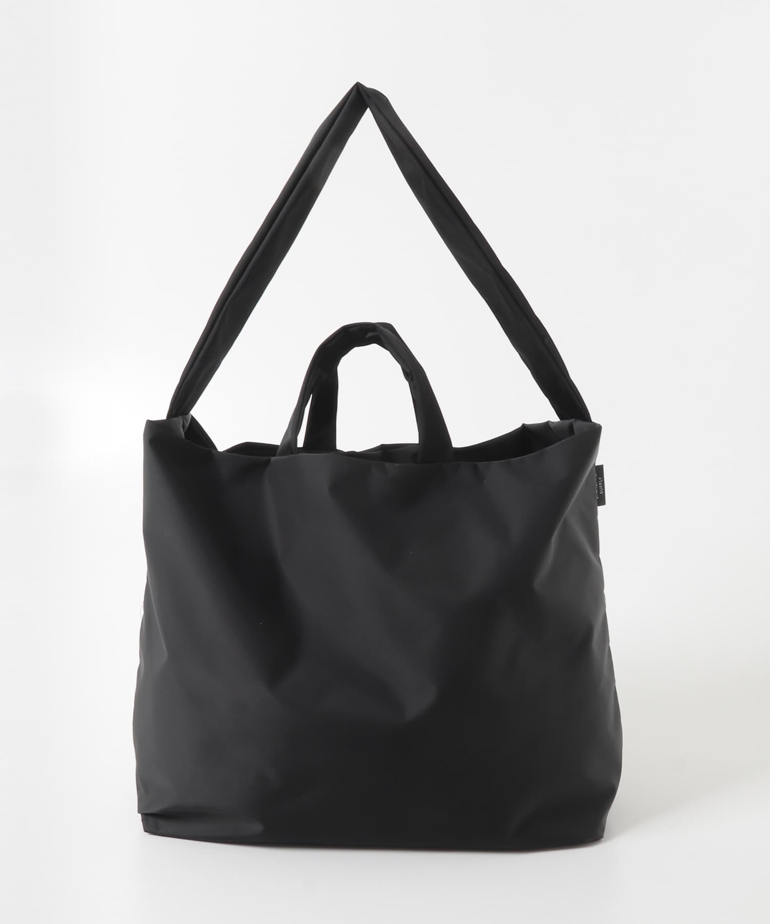 STANDARD SUPPLY　HIGHCOUNTCLOTH 2WAY TOTE BLACK One