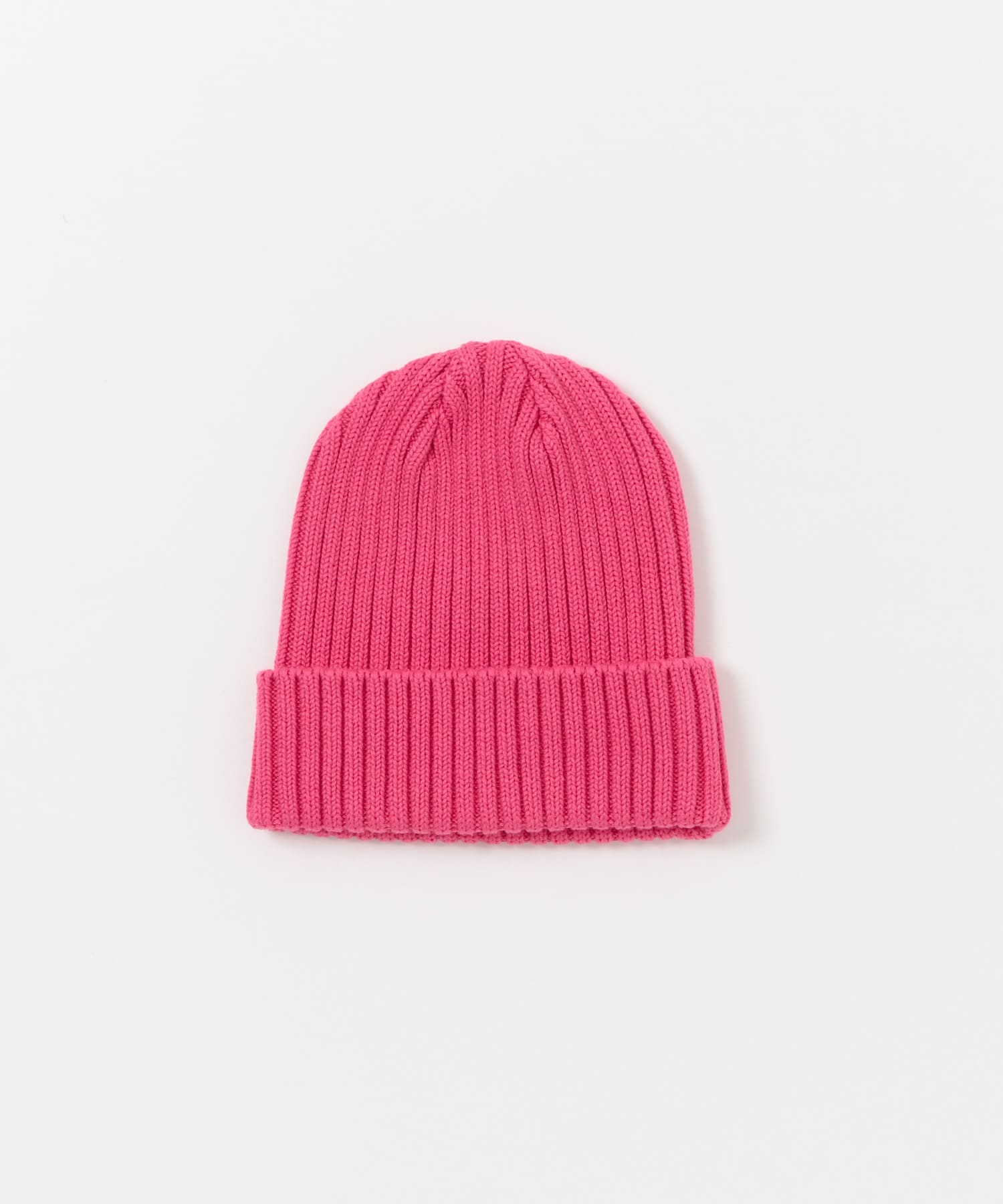 KIJIMA TAKAYUKI　COTTON WATCH CAP PINK One