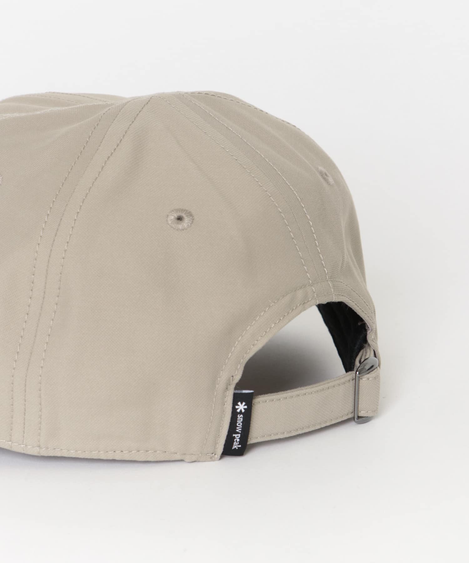 Snow Peak Apparel　LIGHT DOBBY CLOTH CAP GREIGE One