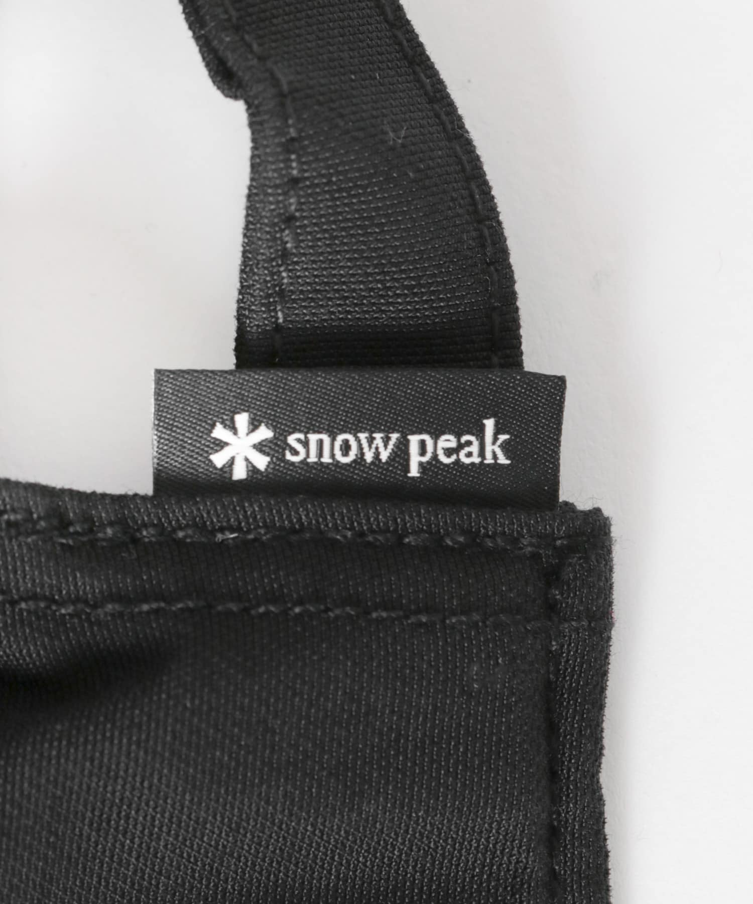 Snow Peak Apparel　LIGHT DOBBY CLOTH CAP BLACK One