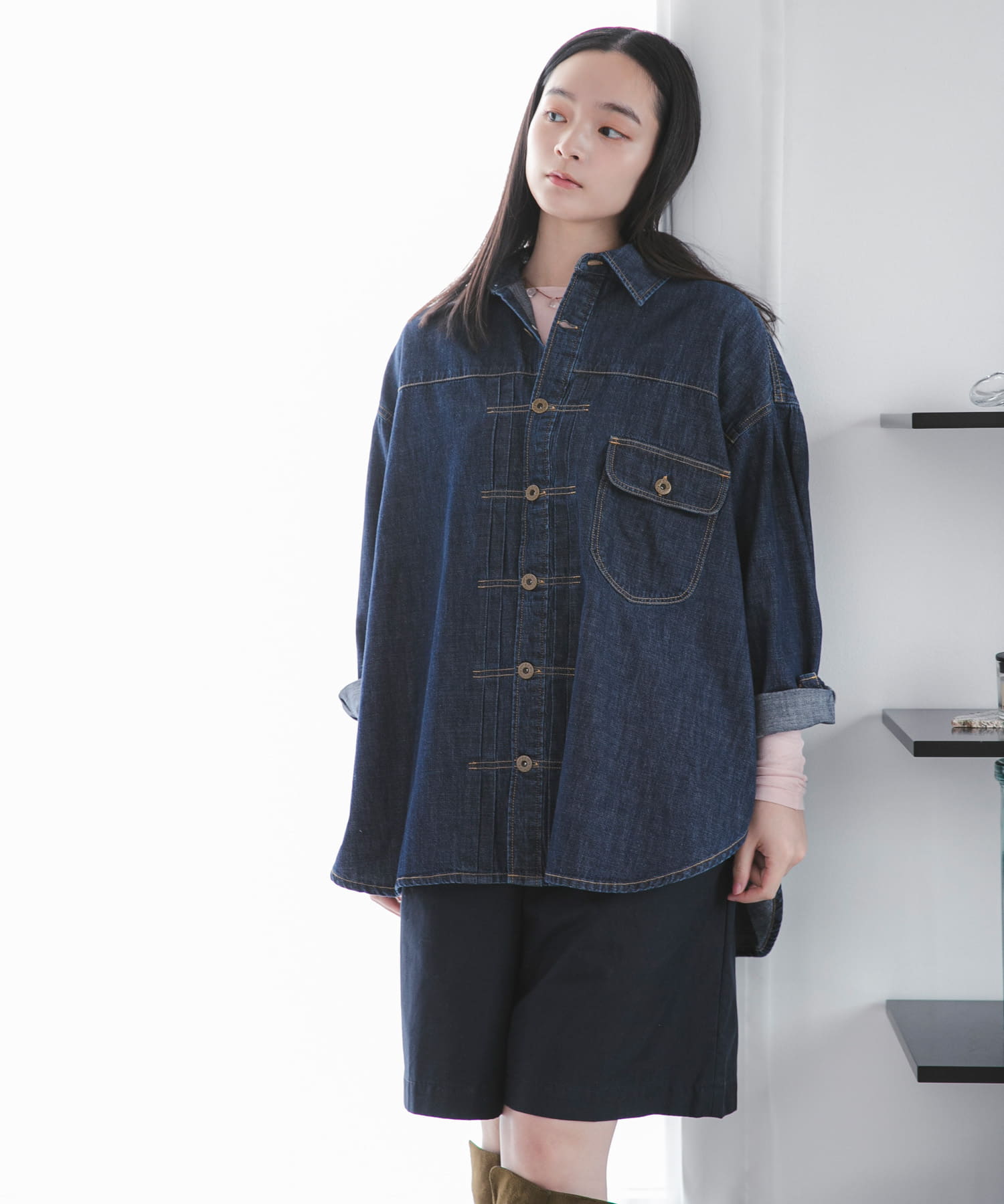 別注』Lee×DOORS COWBOY SHIRTS(One NAVY): トップス｜URBAN RESEARCH