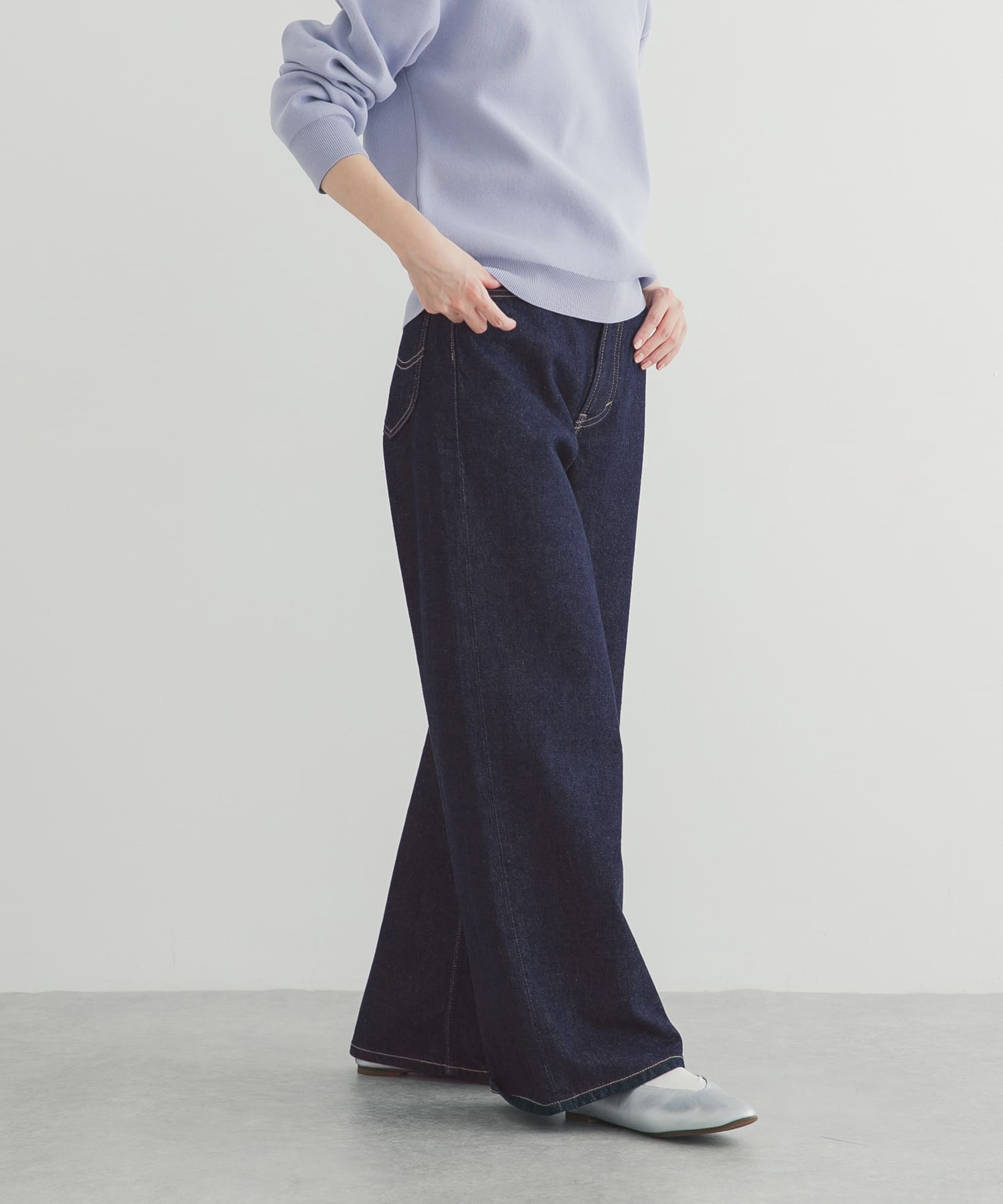 別注』Lee101×DOORS WIDE PANTS(XS ONE WASH): ボトム｜URBAN RESEARCH