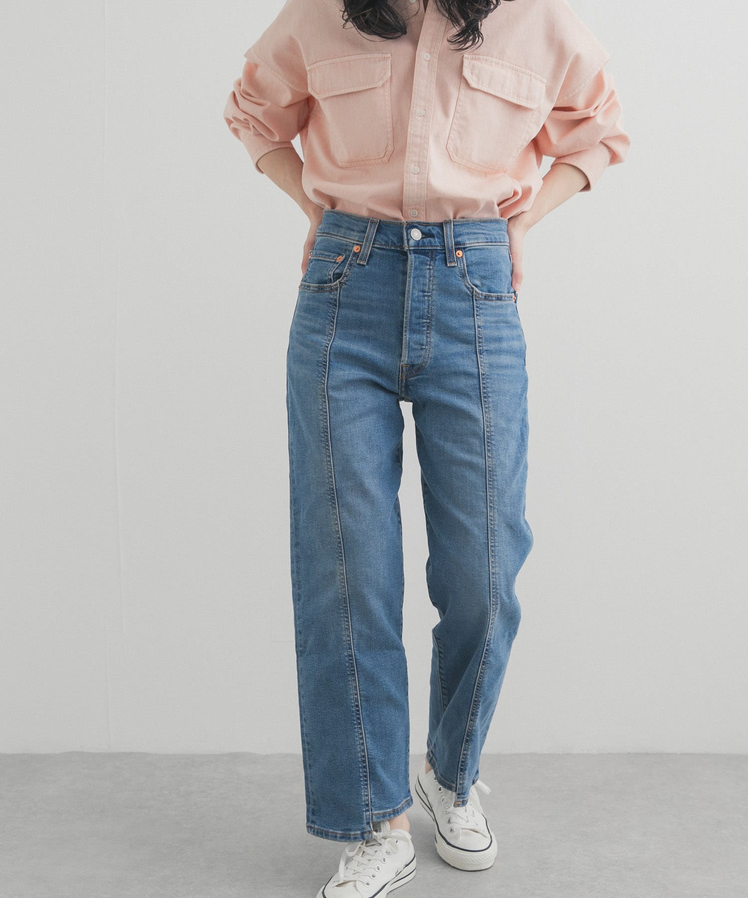 身長：162cm サイズ：27