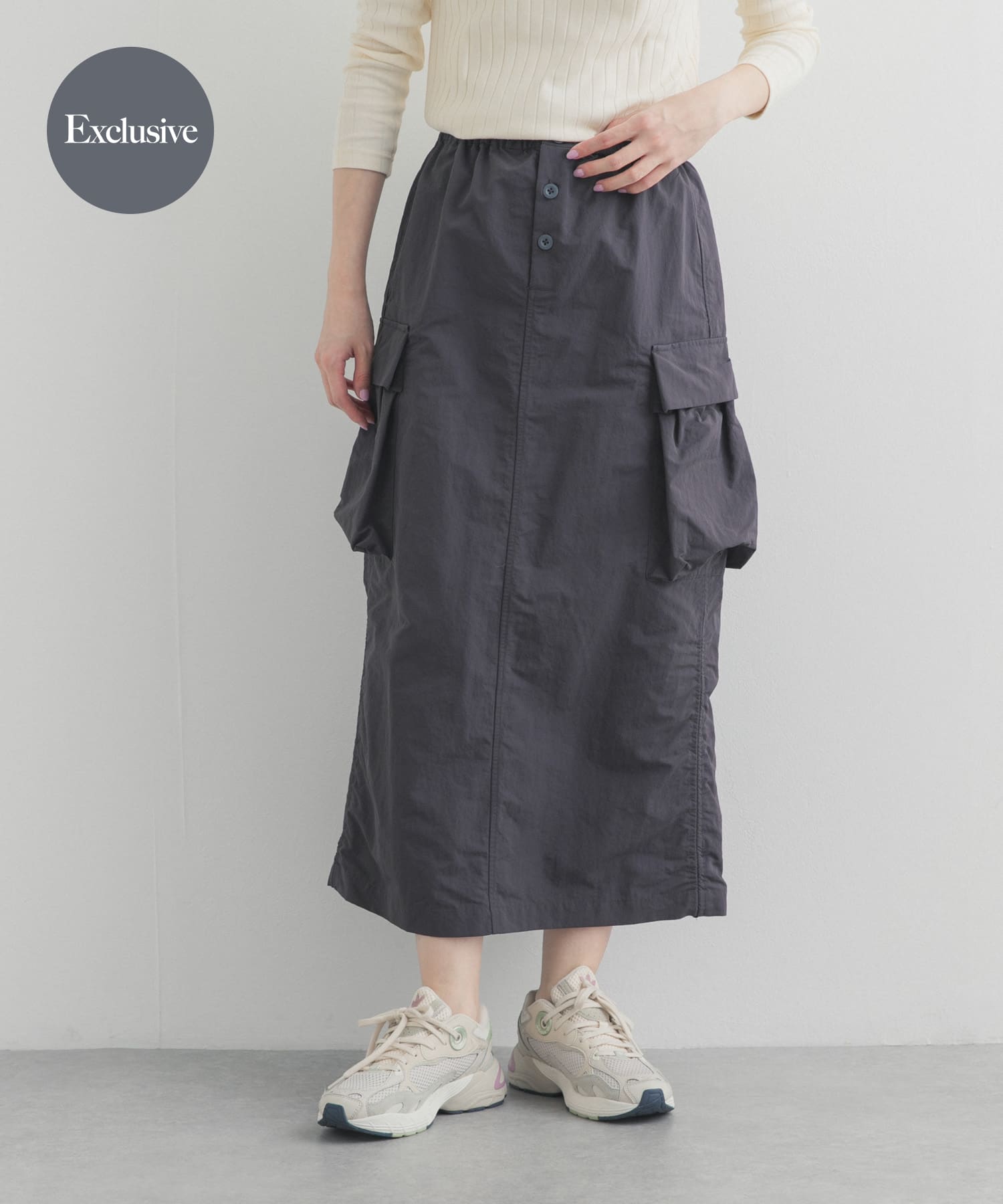 『別注』Snow Peak Apparel×DOORS　 NYLON WASHER SKIRT