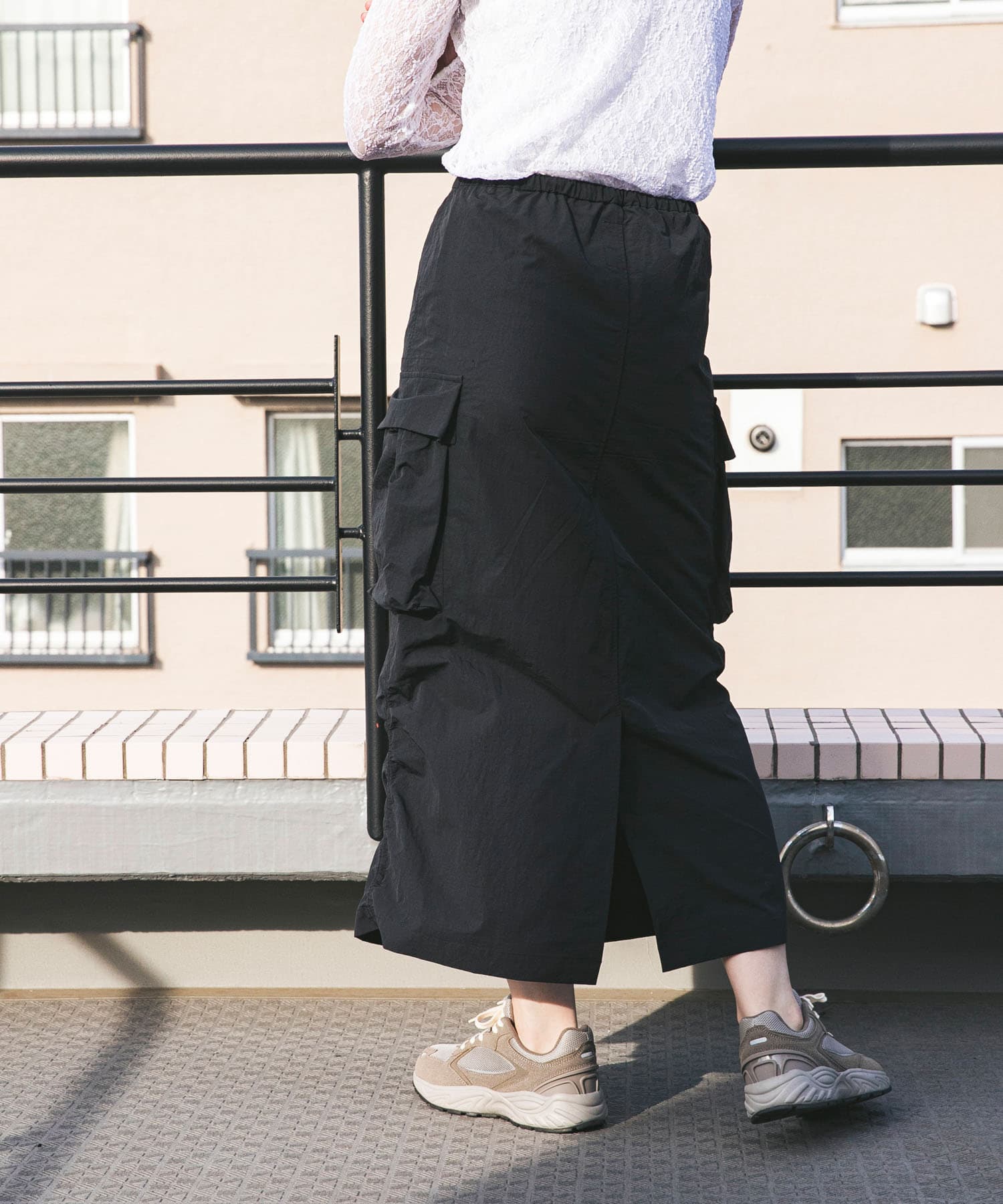身長：163cm サイズ：One