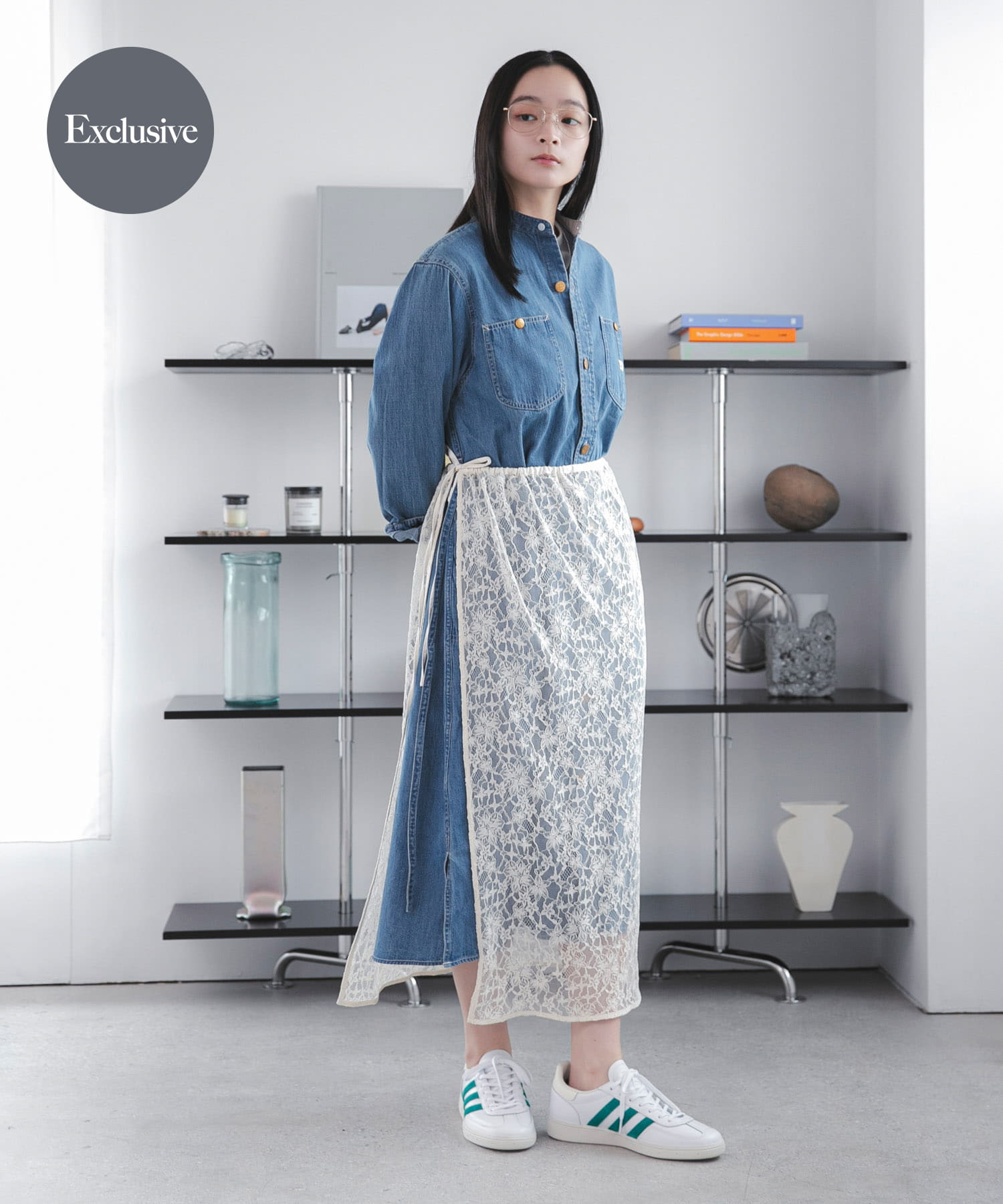 『別注』Lee×DOORS　WORK SHIRTS ONE-PIECE