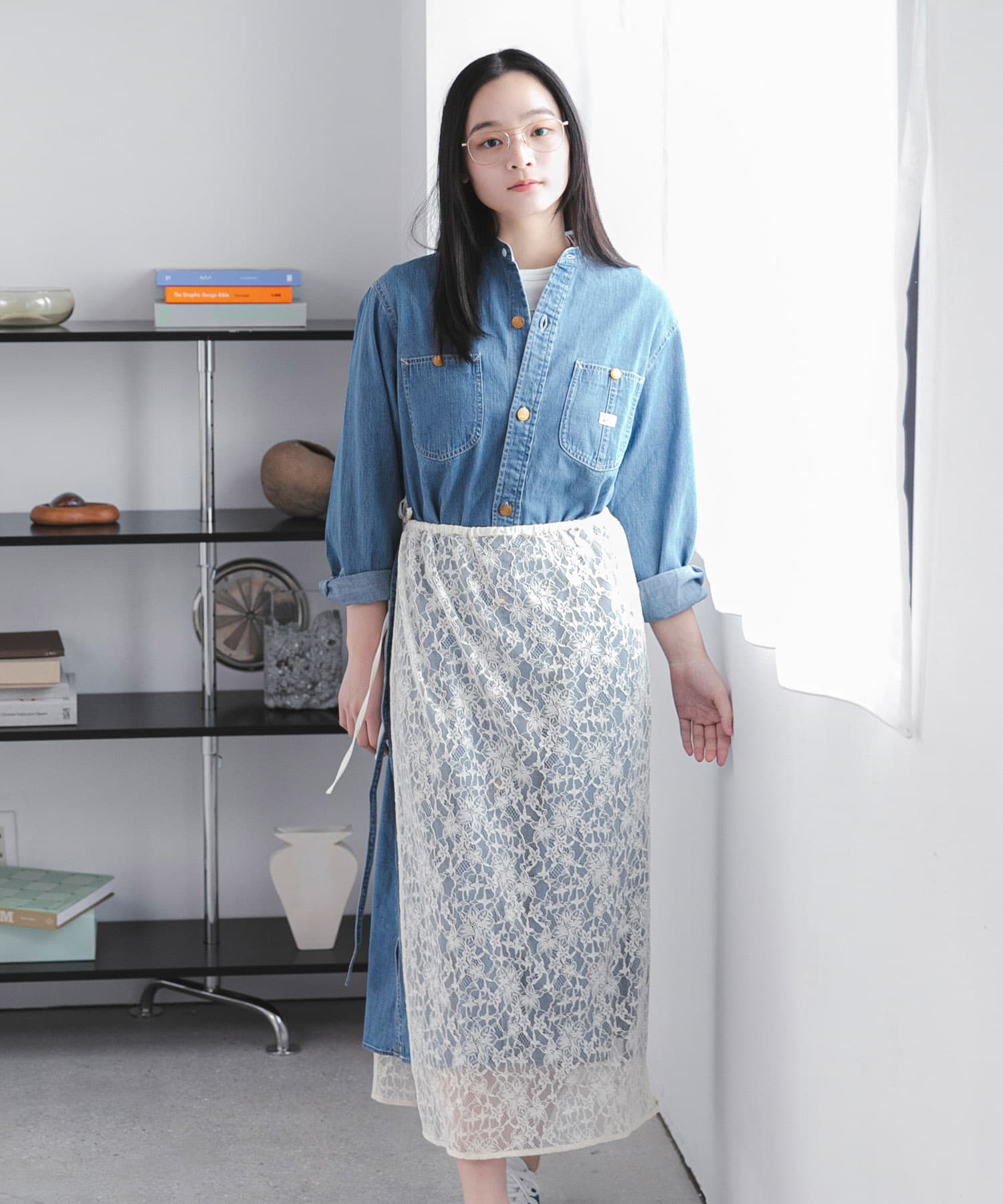 身長：163cm サイズ：One