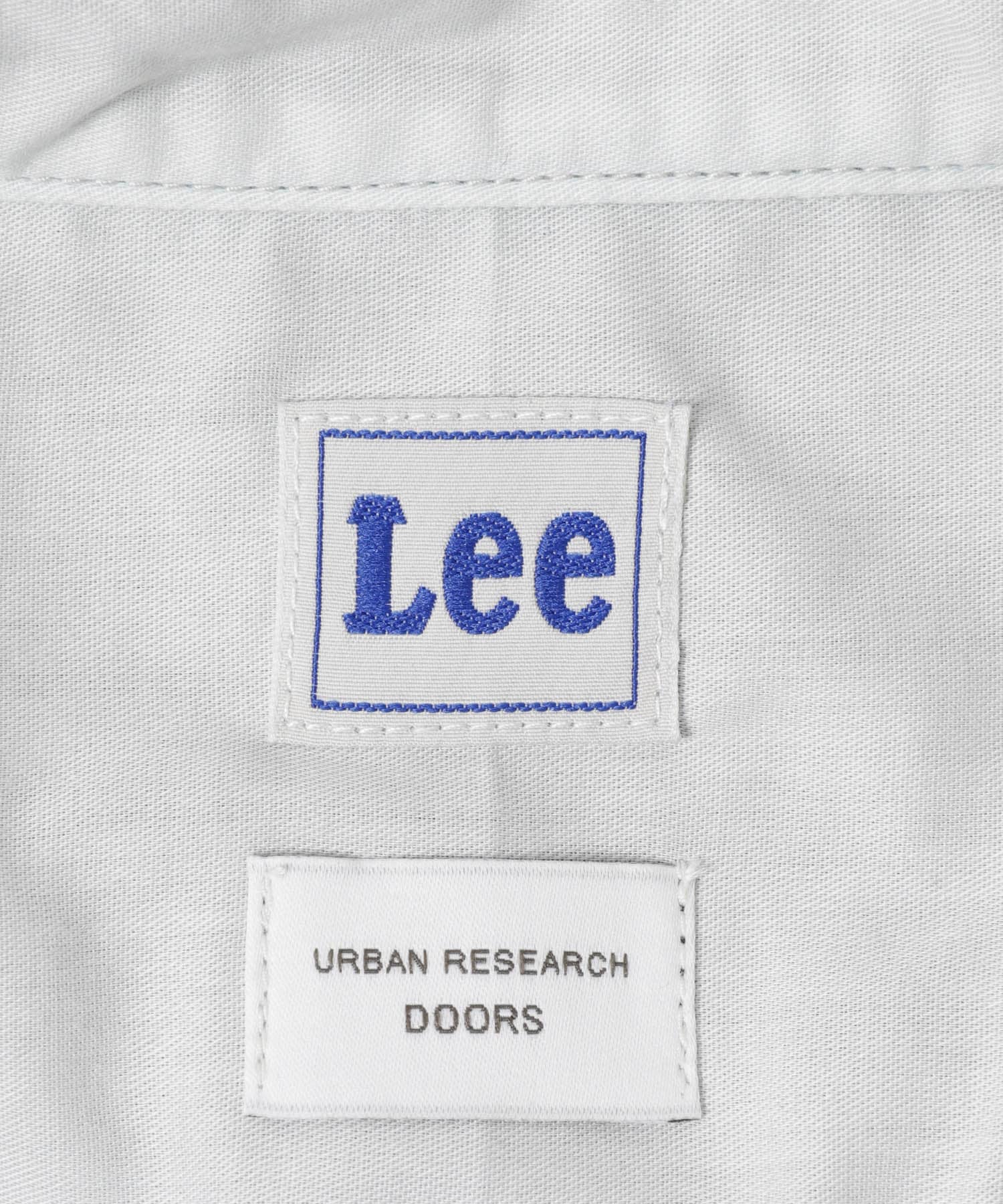『別注』Lee×DOORS　WORK SHIRTS ONE-PIECE BLUE One