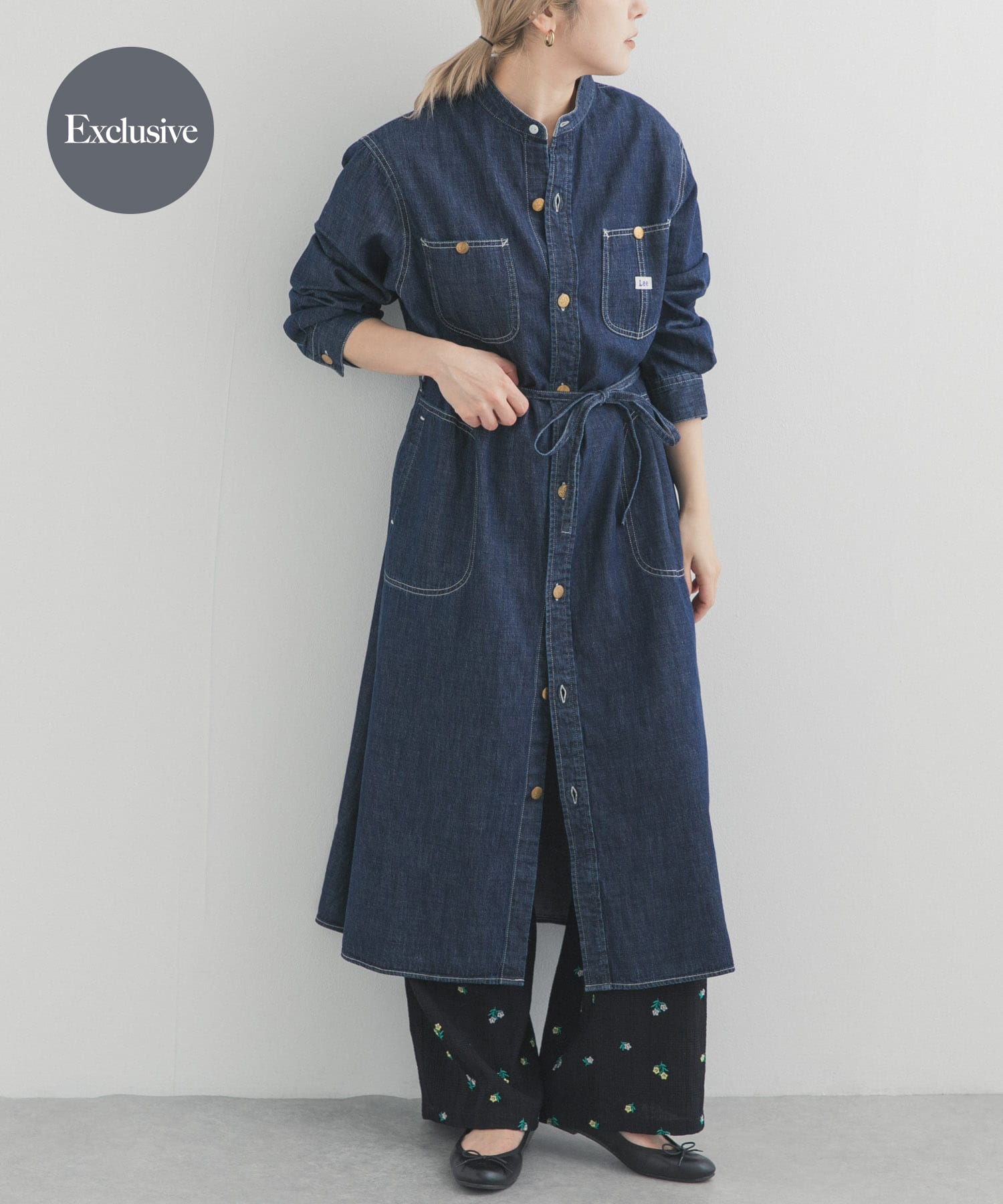 『別注』Lee×DOORS　WORK SHIRTS ONE-PIECE