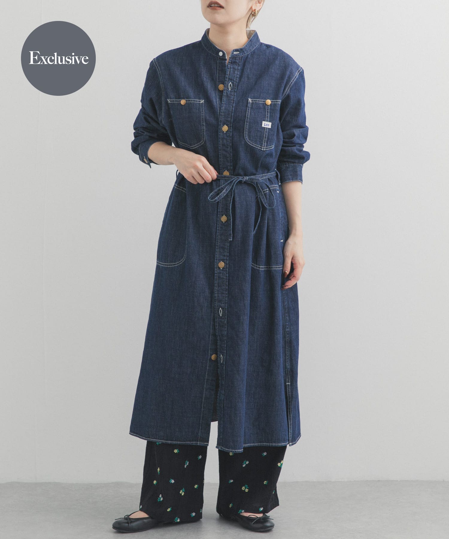 『別注』Lee×DOORS　WORK SHIRTS ONE-PIECE