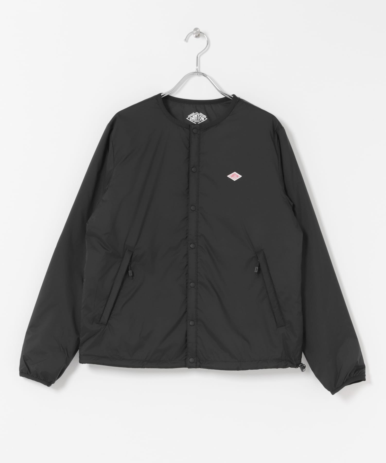 DANTON　INSULATIONCOLLARLESS JACKET BLACK M